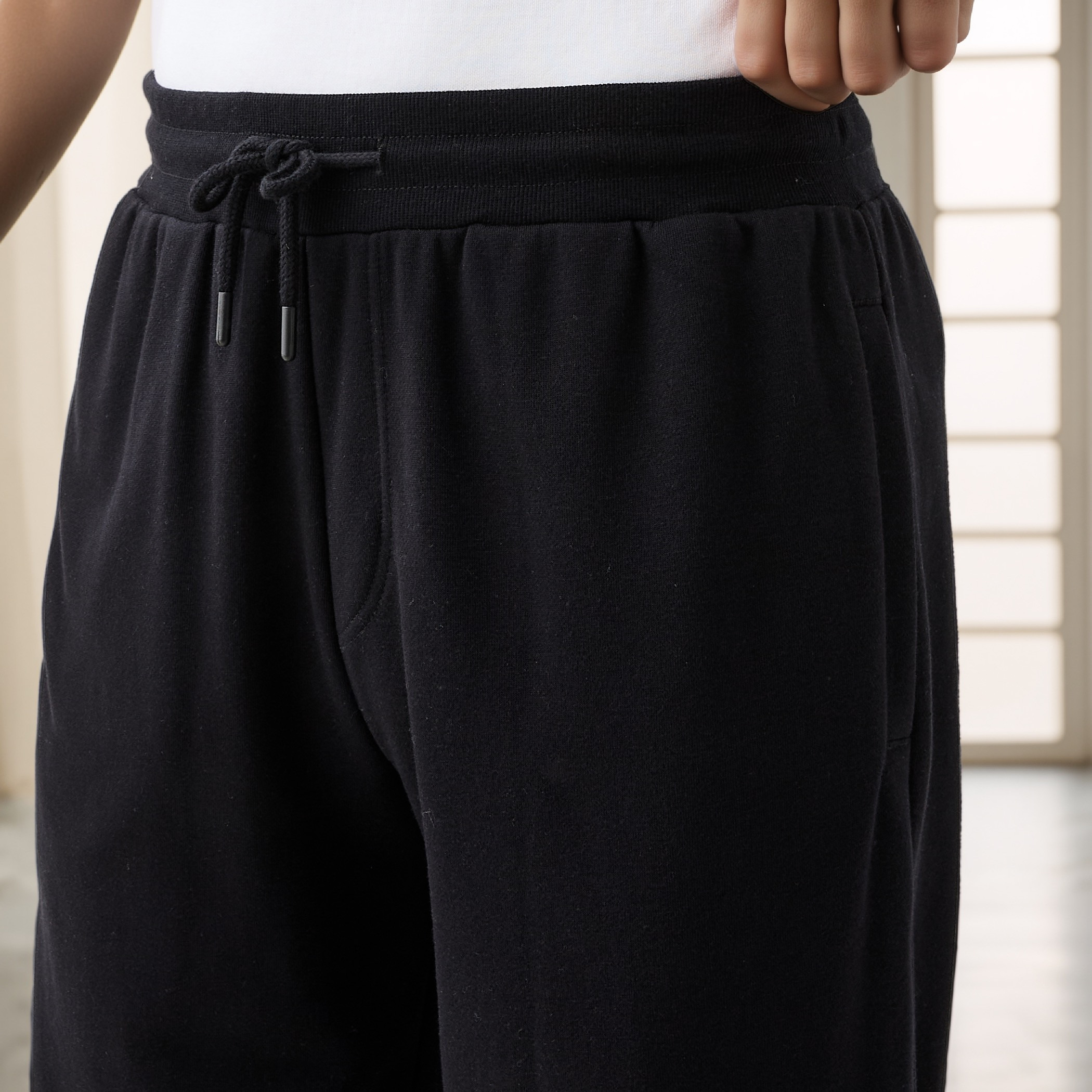 Men Regular Fit Joggers with FlexiComfort Waistband-men-clothing-bottoms-joggers-image-13