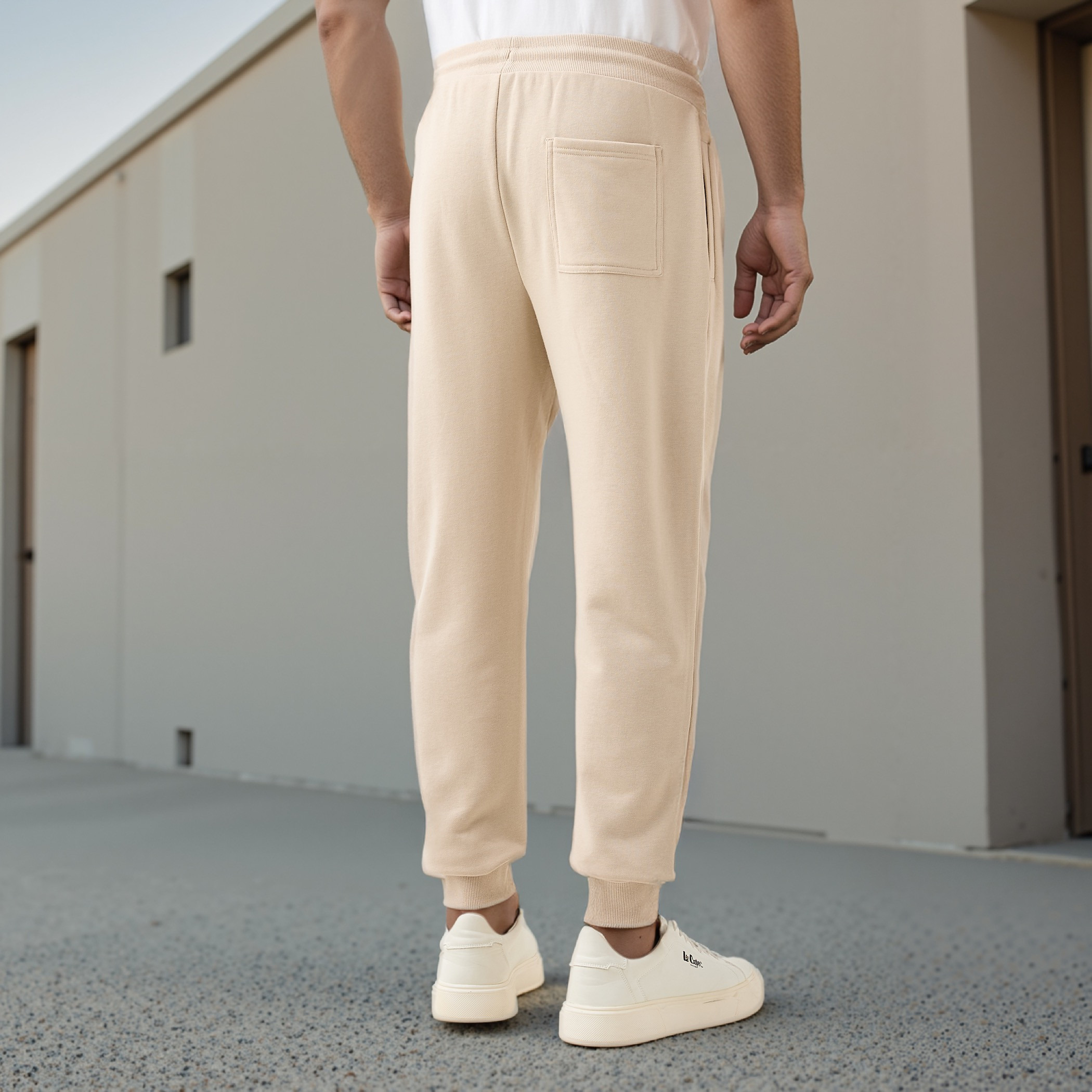 Men Regular Fit Joggers with FlexiComfort Waistband-men-clothing-bottoms-joggers-image-8
