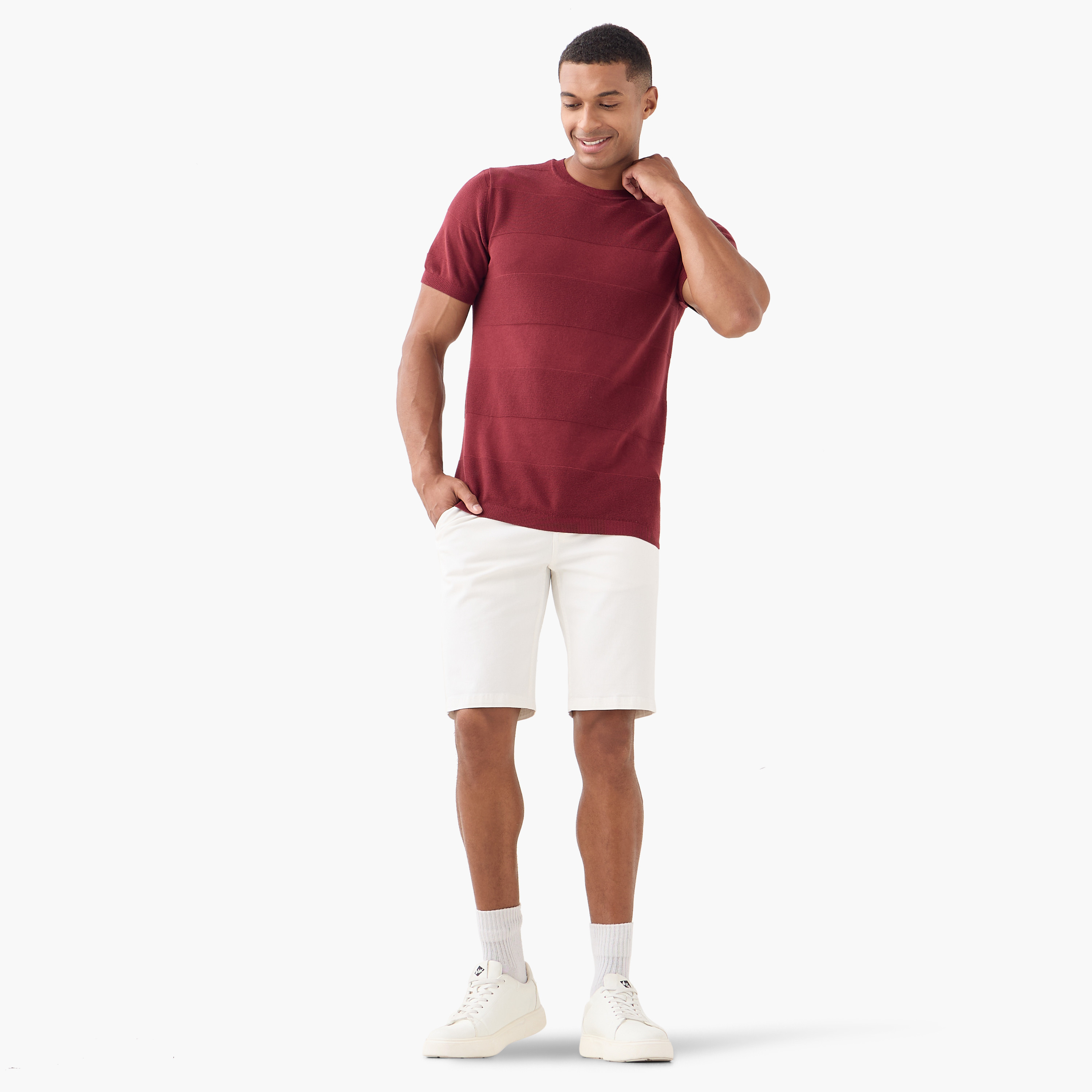 Ribbed Crew Neck T-shirt-men-clothing-tshirtsandpolos-tshirts-image-2