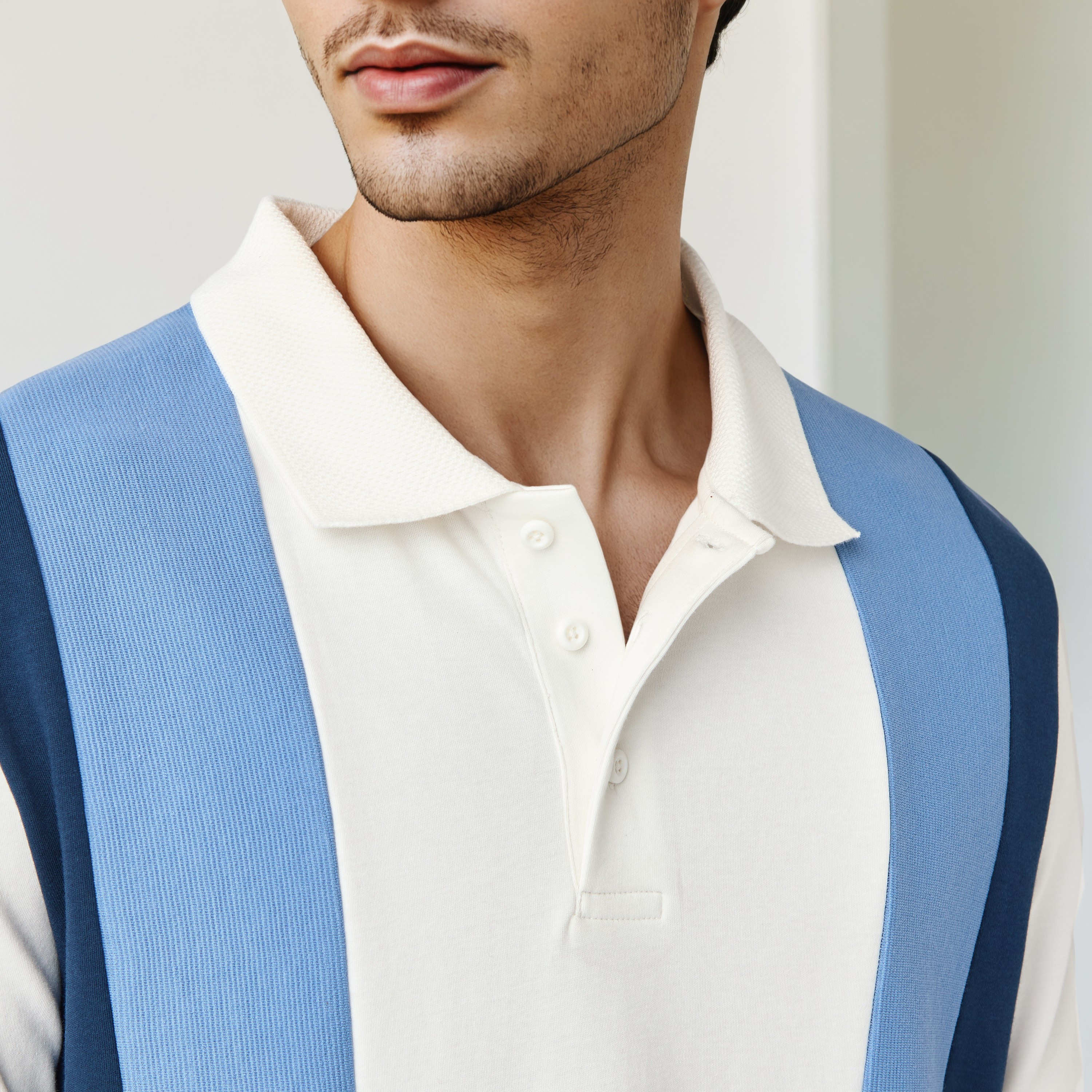 Colourblock Polo T-shirt-men-clothing-tshirtsandpolos-polos-image-4