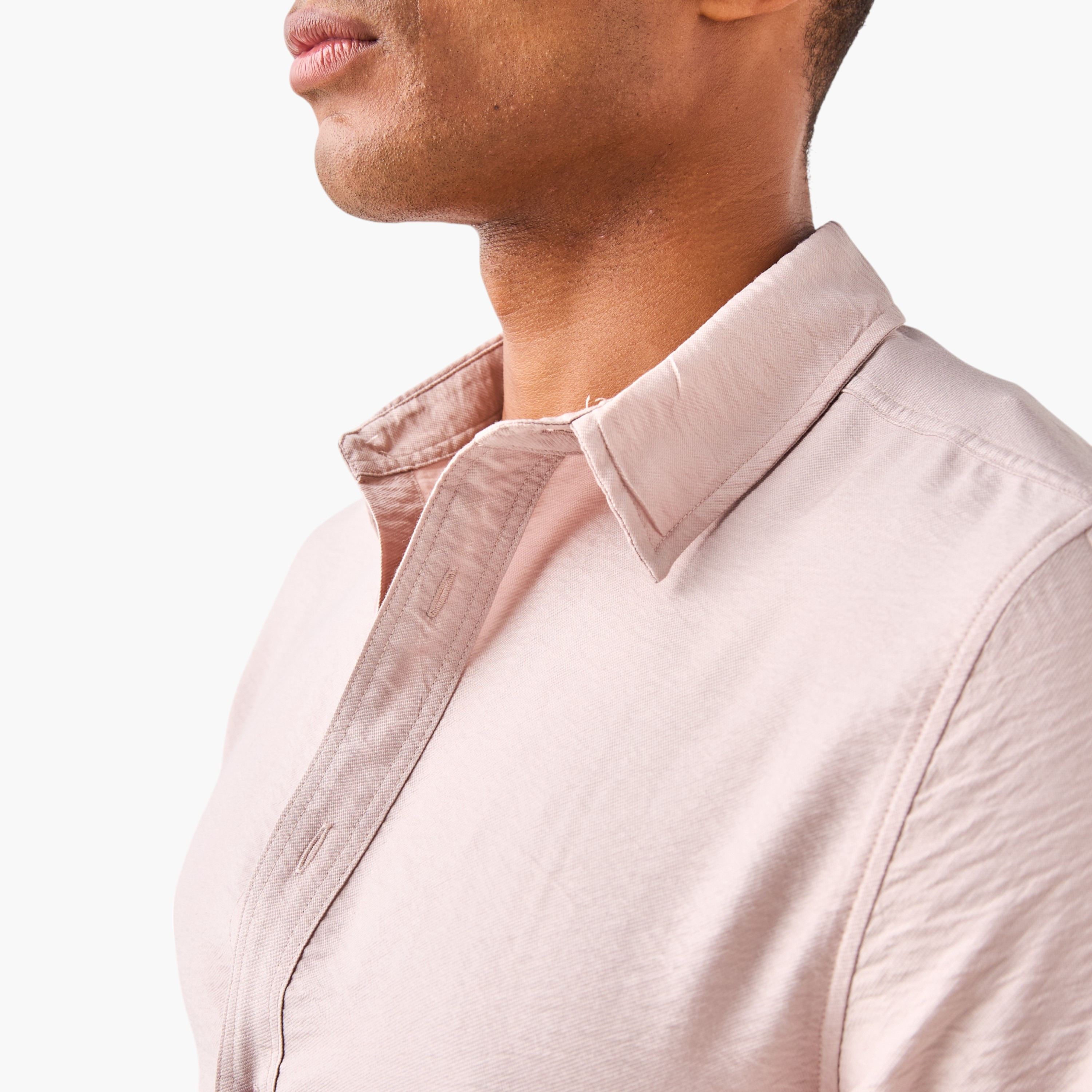 قميص مجعّد بارز الملمس بياقة عادية وقصّة عادية-men-clothing-shirts-image-4
