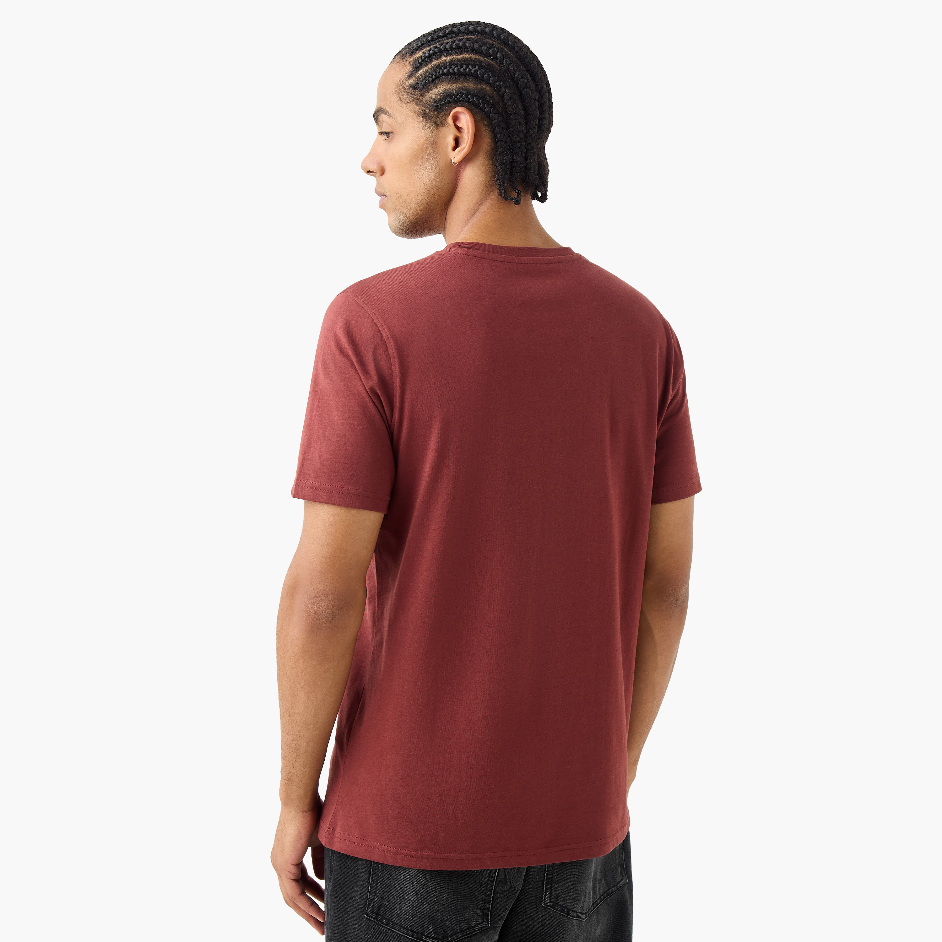 Slogan Print T-shirt-men-clothing-tshirtsandpolos-tshirts-image-3