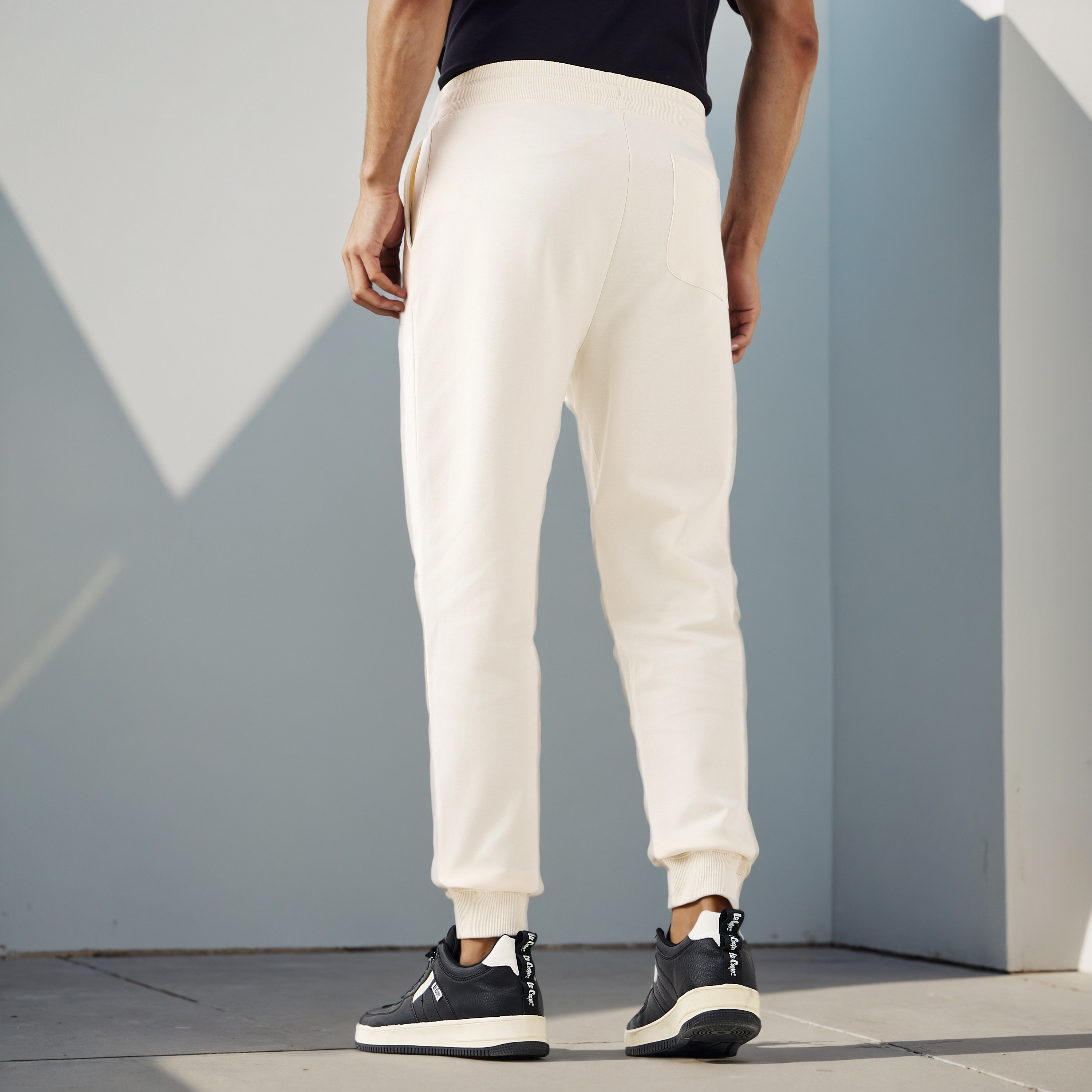 Regular Fit Flexi Waist Joggers with Pockets-men-clothing-bottoms-joggers-image-3
