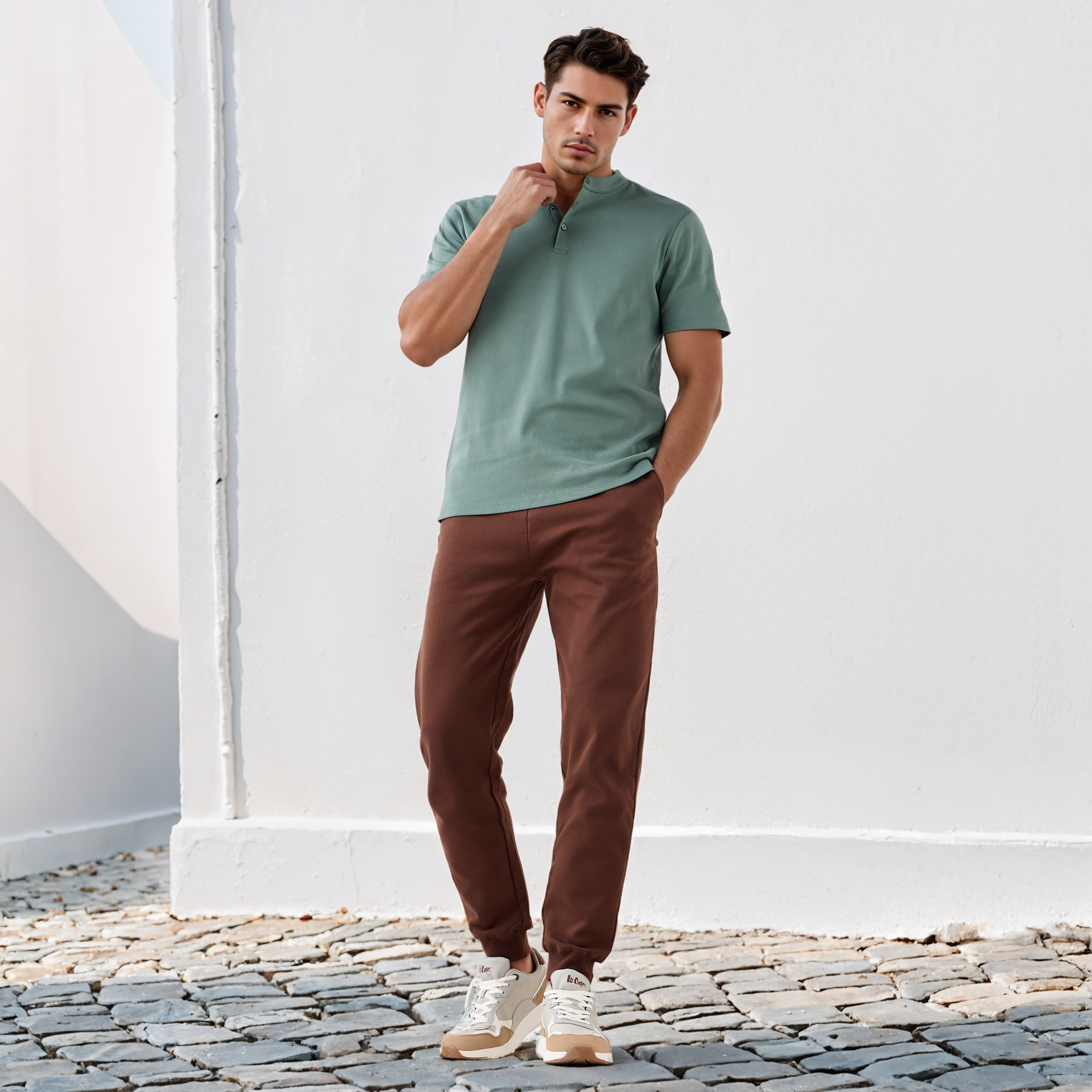 Regular Fit Henley Neck T-shirt-men-clothing-tshirtsandpolos-tshirts-image-2