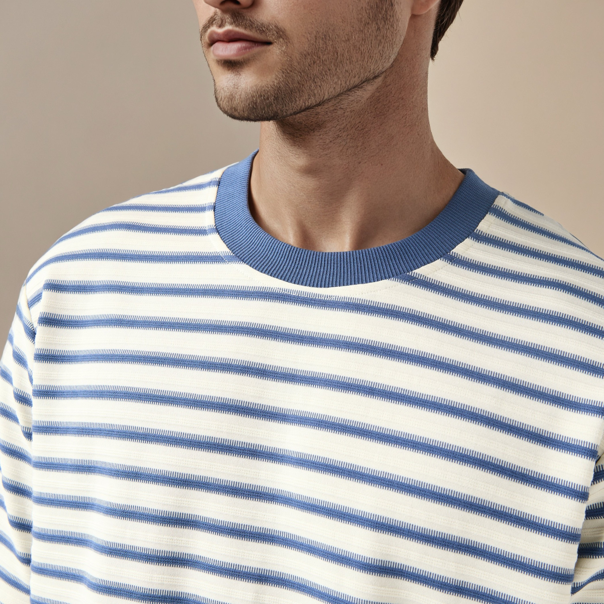 Striped Crew Neck Ottoman T-shirt-men-clothing-tshirtsandpolos-tshirts-image-4
