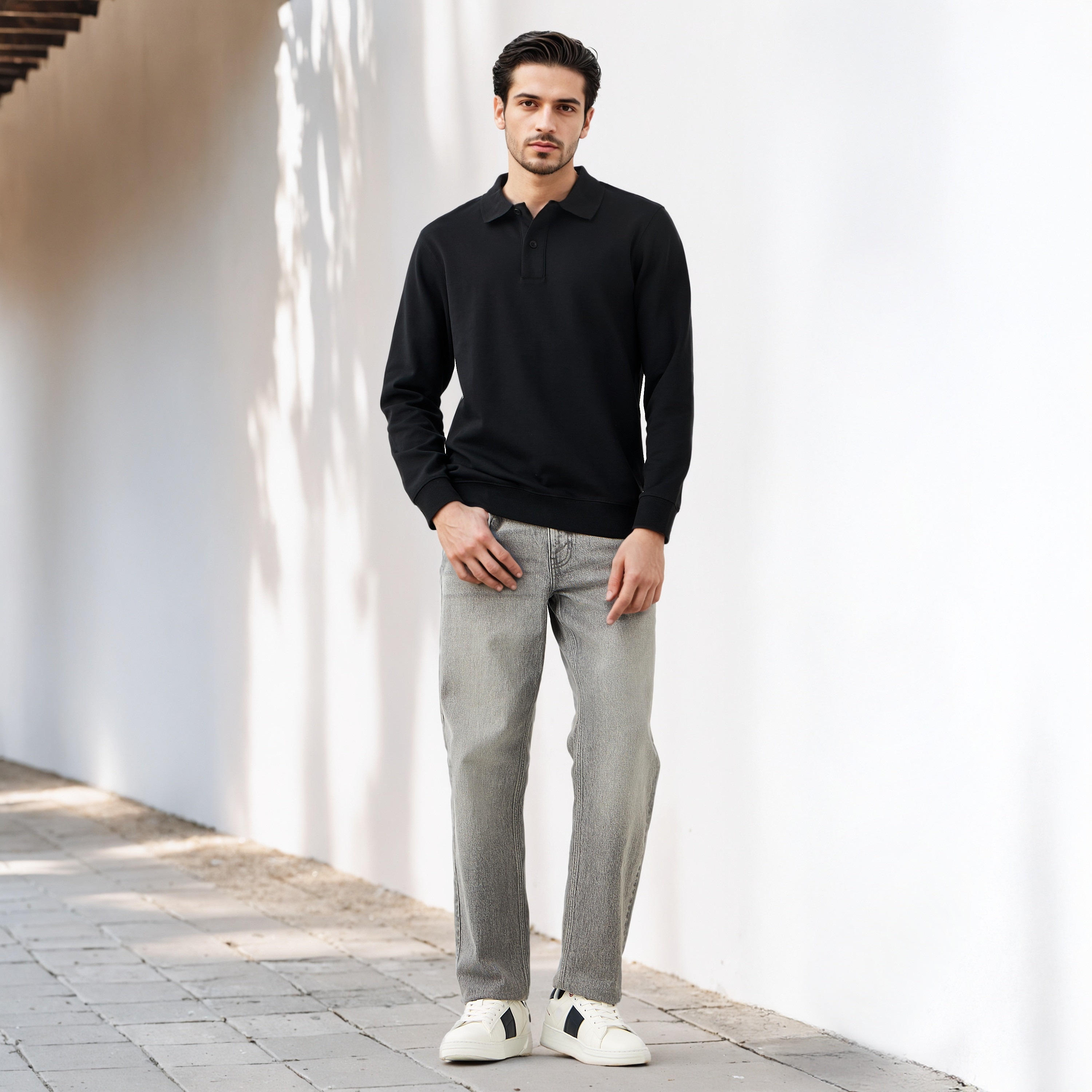 تيشيرت بولو بقصة عادية-men-clothing-tshirtsandpolos-polos-image-2