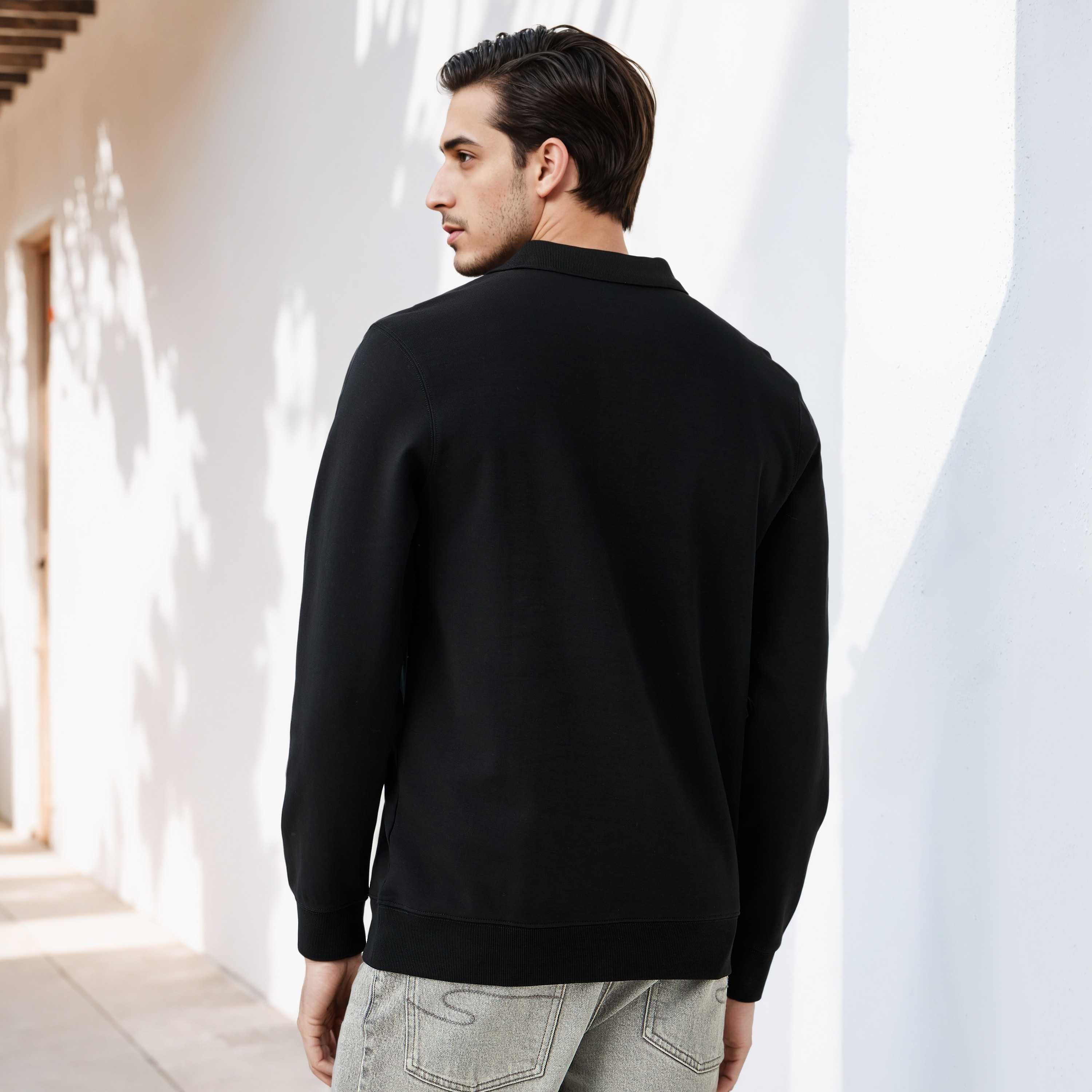 تيشيرت بولو بقصة عادية-men-clothing-tshirtsandpolos-polos-image-3