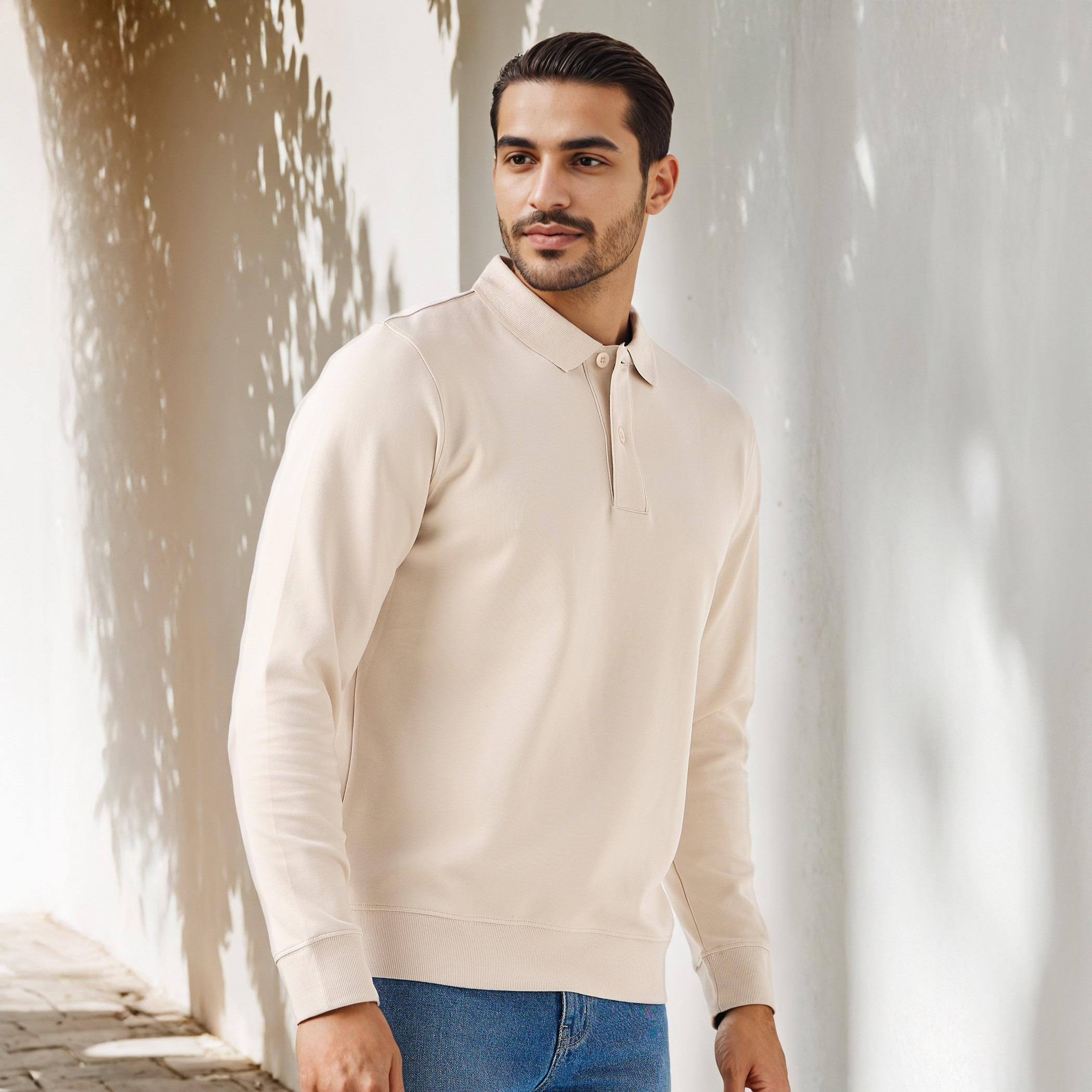 تيشيرت بولو بقصة عادية-men-clothing-tshirtsandpolos-polos-image-1