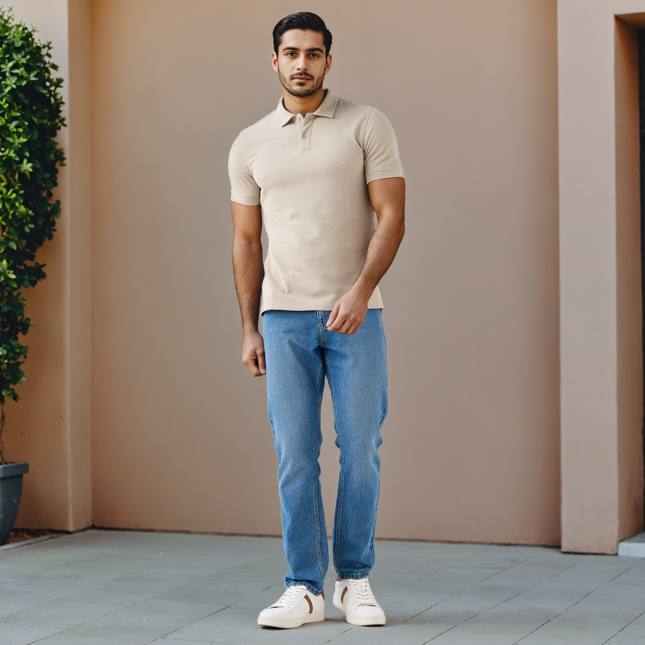 تيشيرت بولو بارز الملمس-men-clothing-tshirtsandpolos-polos-image-1