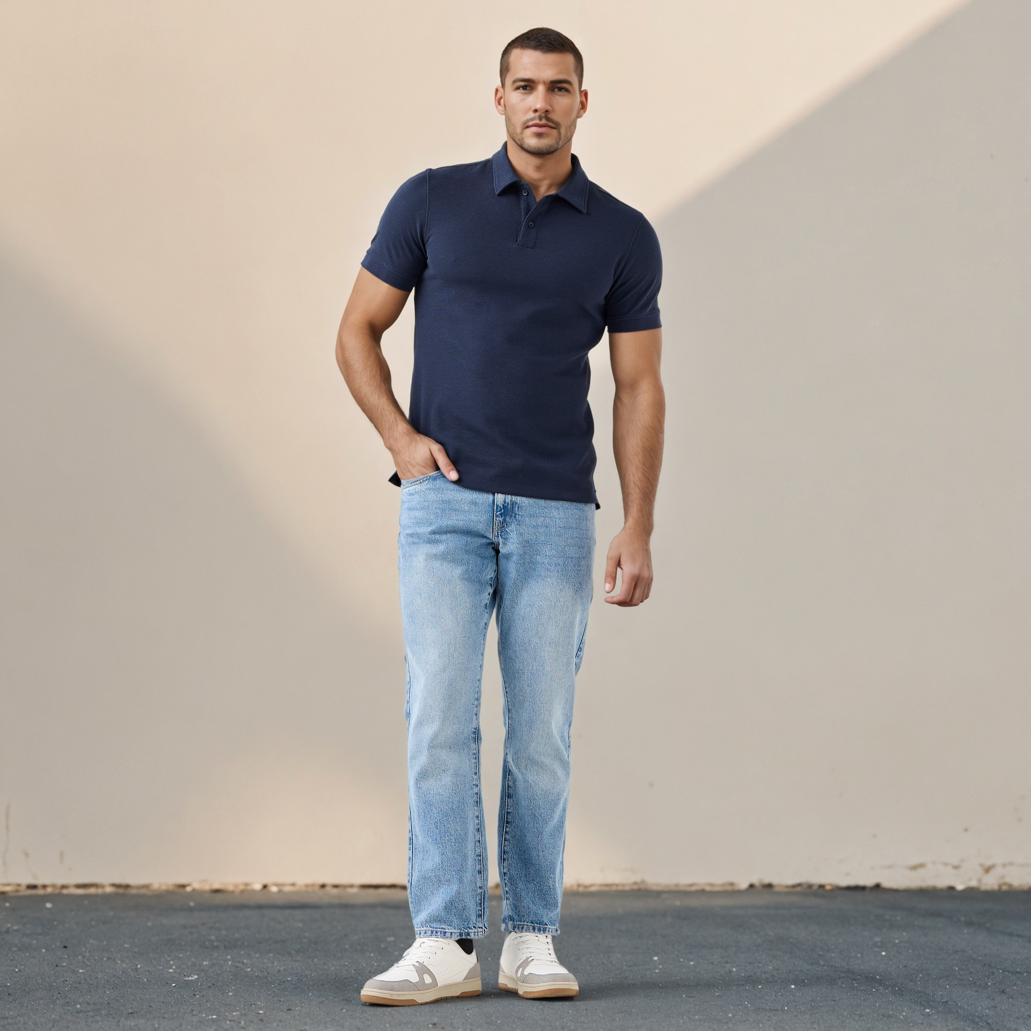 تيشيرت بولو بارز الملمس-men-clothing-tshirtsandpolos-polos-image-2
