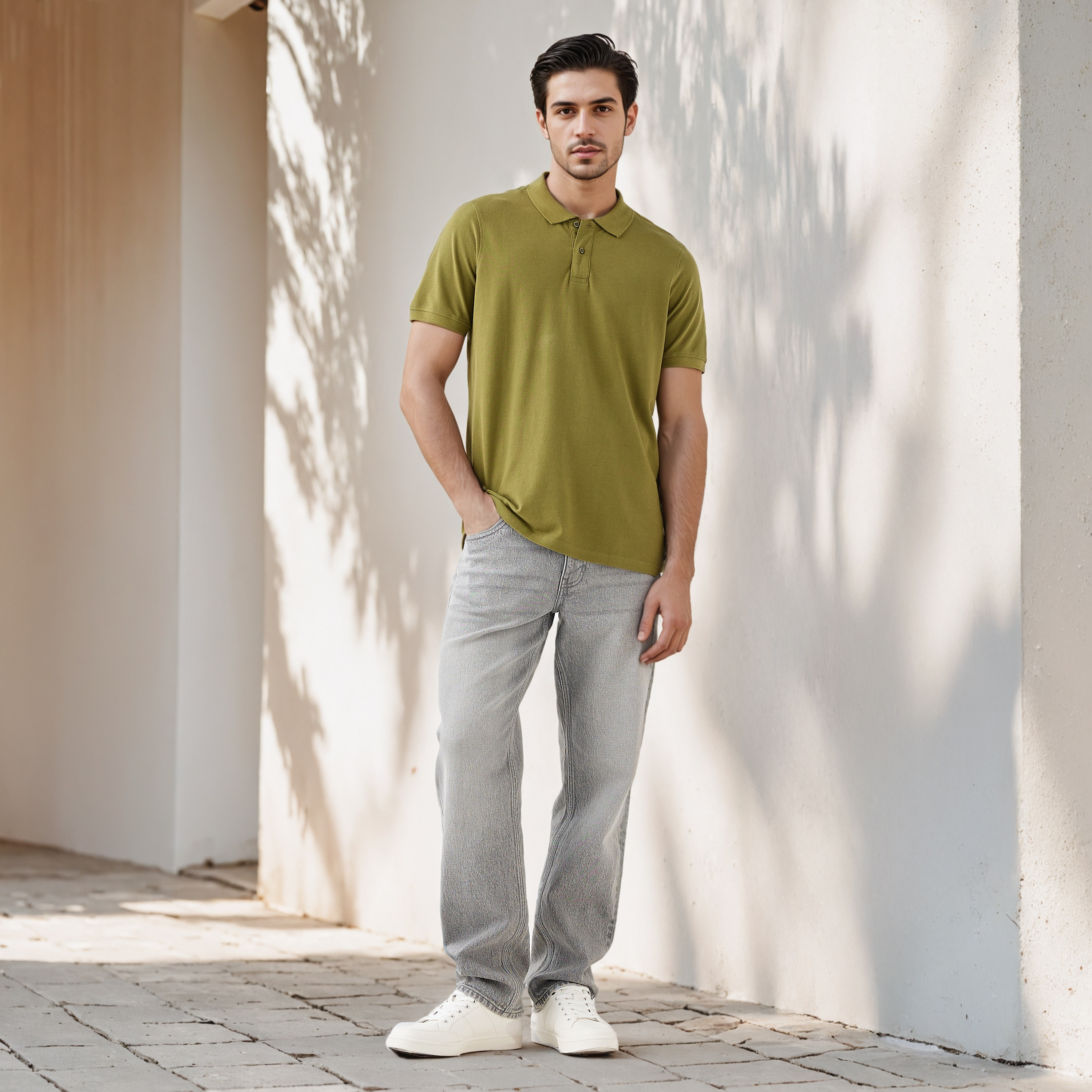 تيشيرت بولو بأكمام قصيرة-men-clothing-tshirtsandpolos-polos-image-2