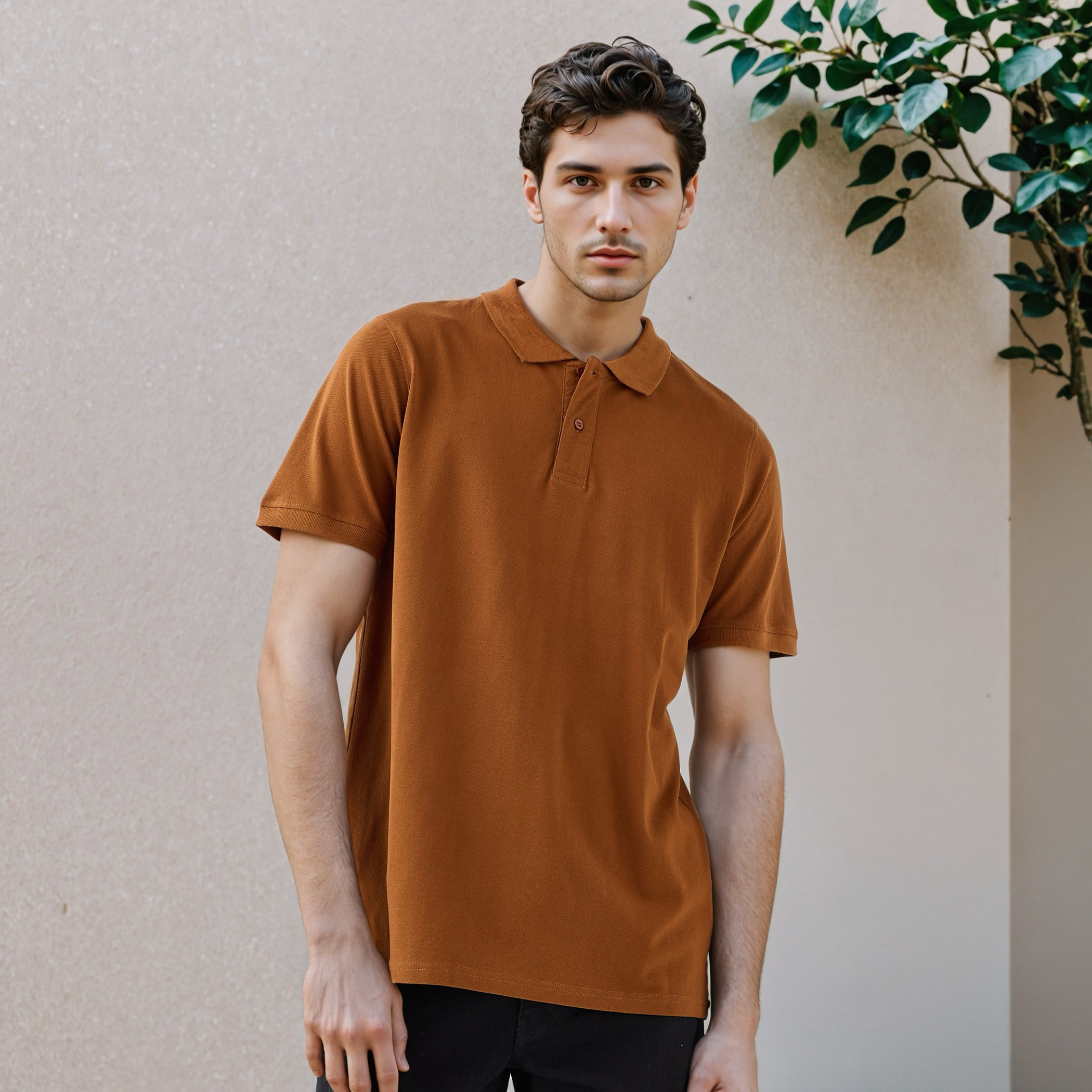 Polo T-shirt with Short Sleeves-men-clothing-tshirtsandpolos-polos-image-6