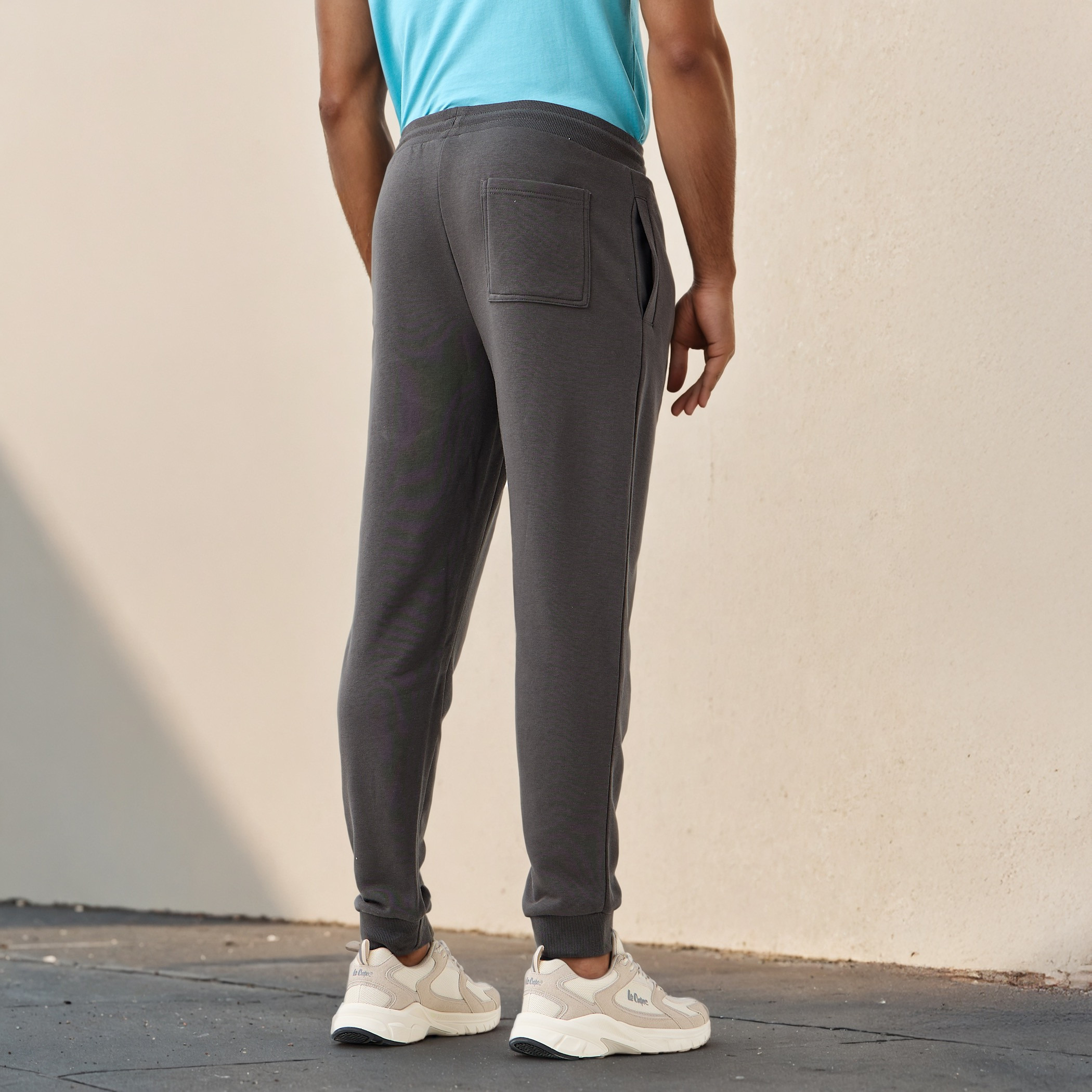 Regular Fit Flexi Waist Joggers with Pockets-men-clothing-bottoms-joggers-image-3