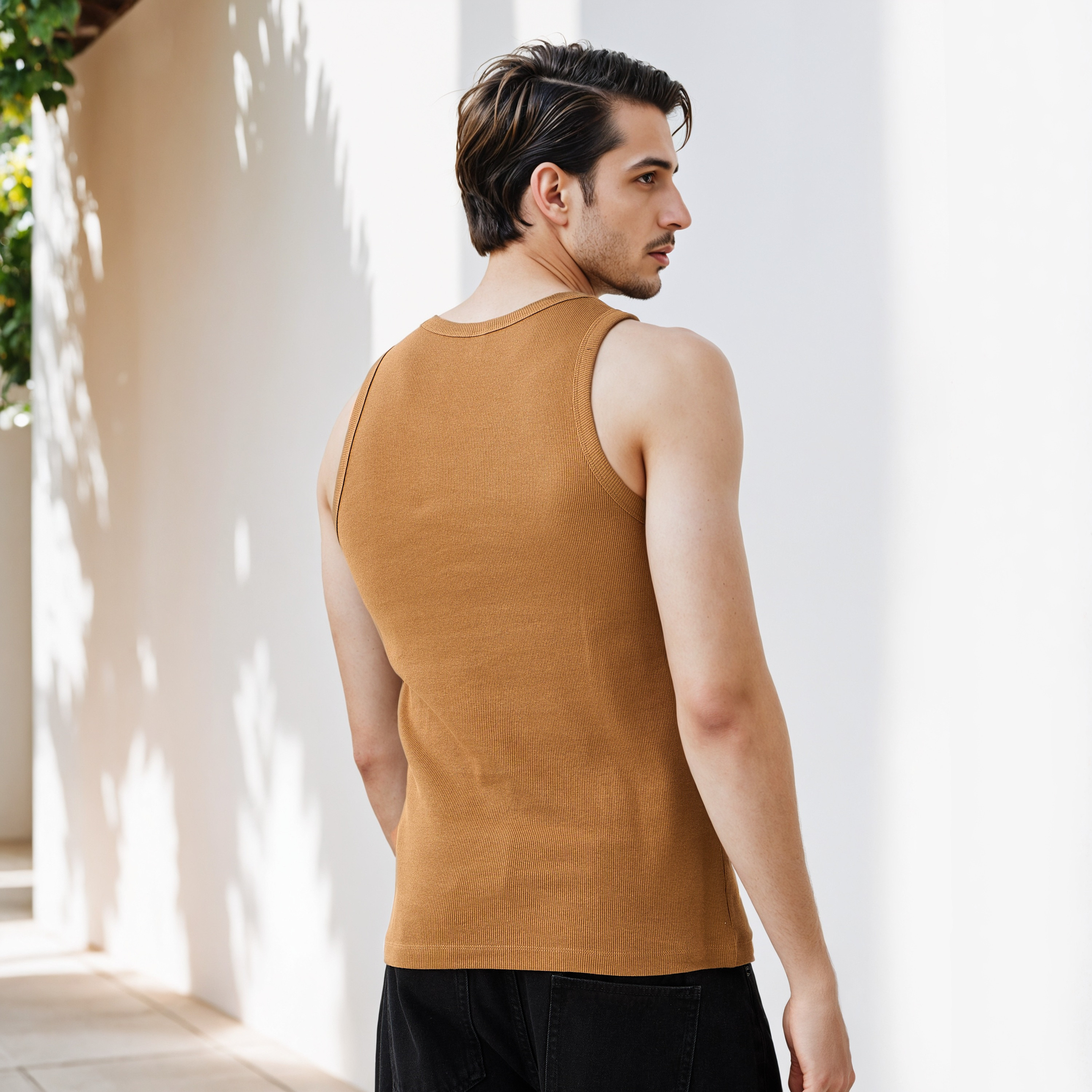Men Ribbed Cotton Blend Vest-men-clothing-innerwear-vests-image-3