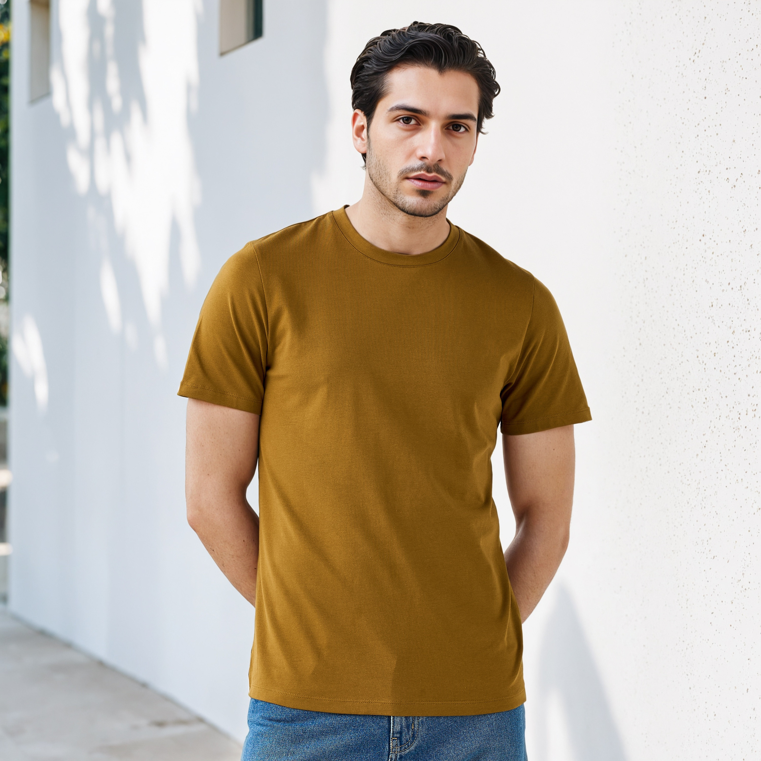 Regular Fit Crew Neck T-shirt-men-clothing-tshirtsandpolos-tshirts-image-1