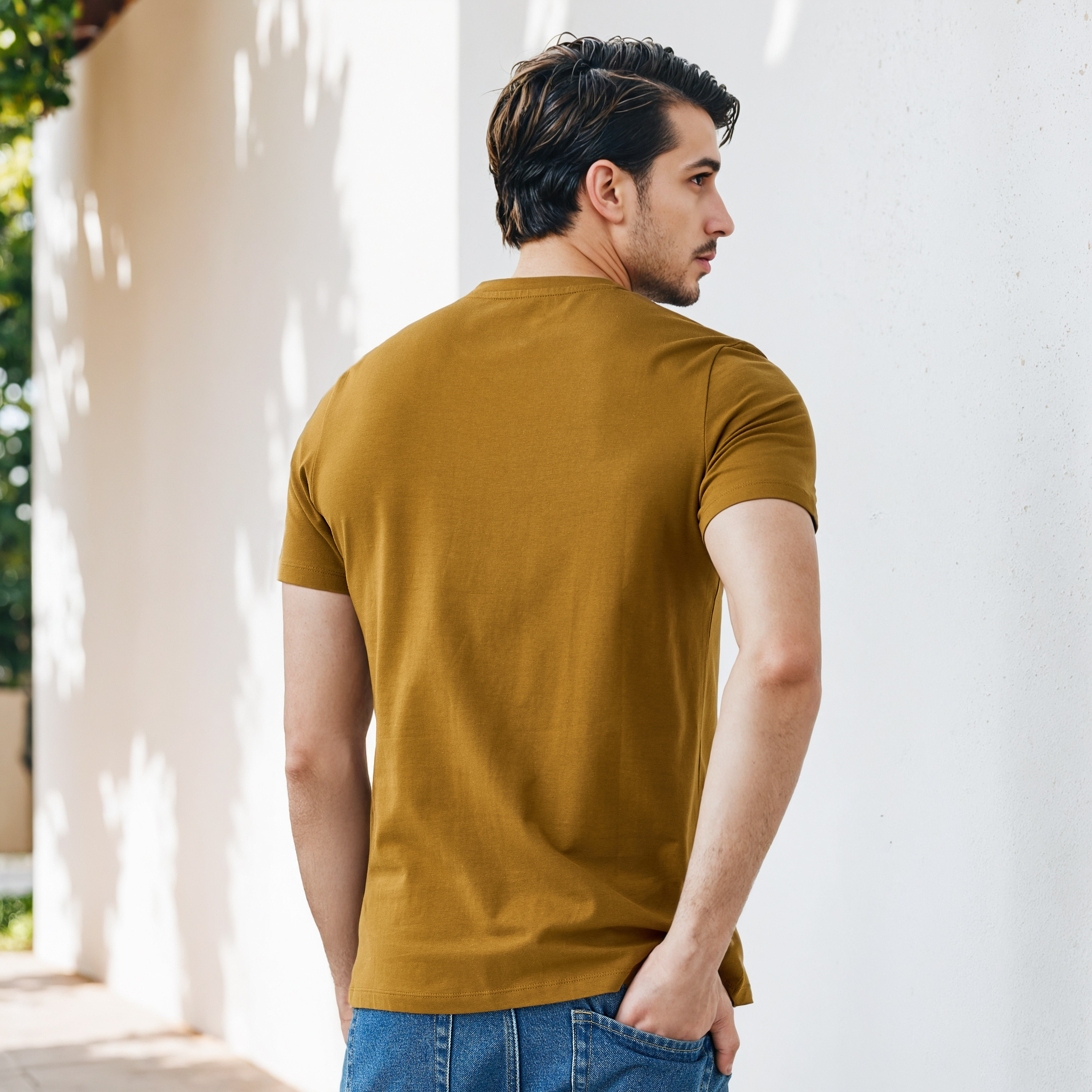 Regular Fit Crew Neck T-shirt-men-clothing-tshirtsandpolos-tshirts-image-3