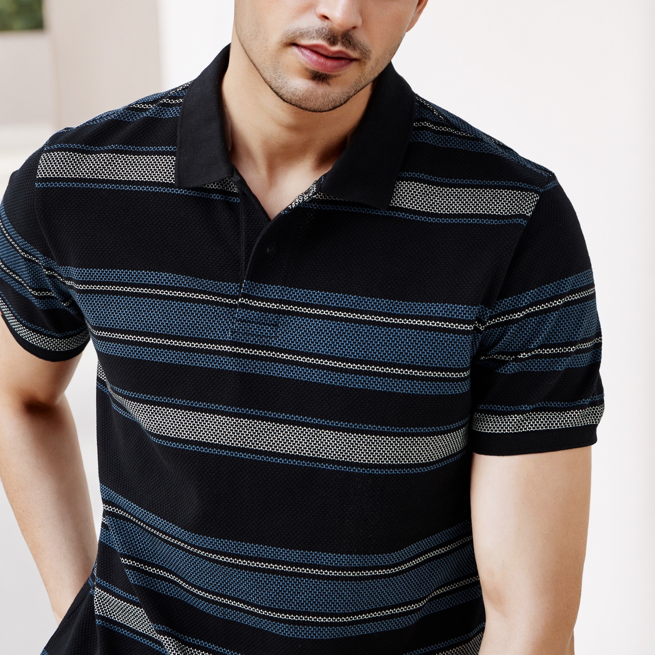 Striped Polo T-shirt-men-clothing-tshirtsandpolos-polos-image-4