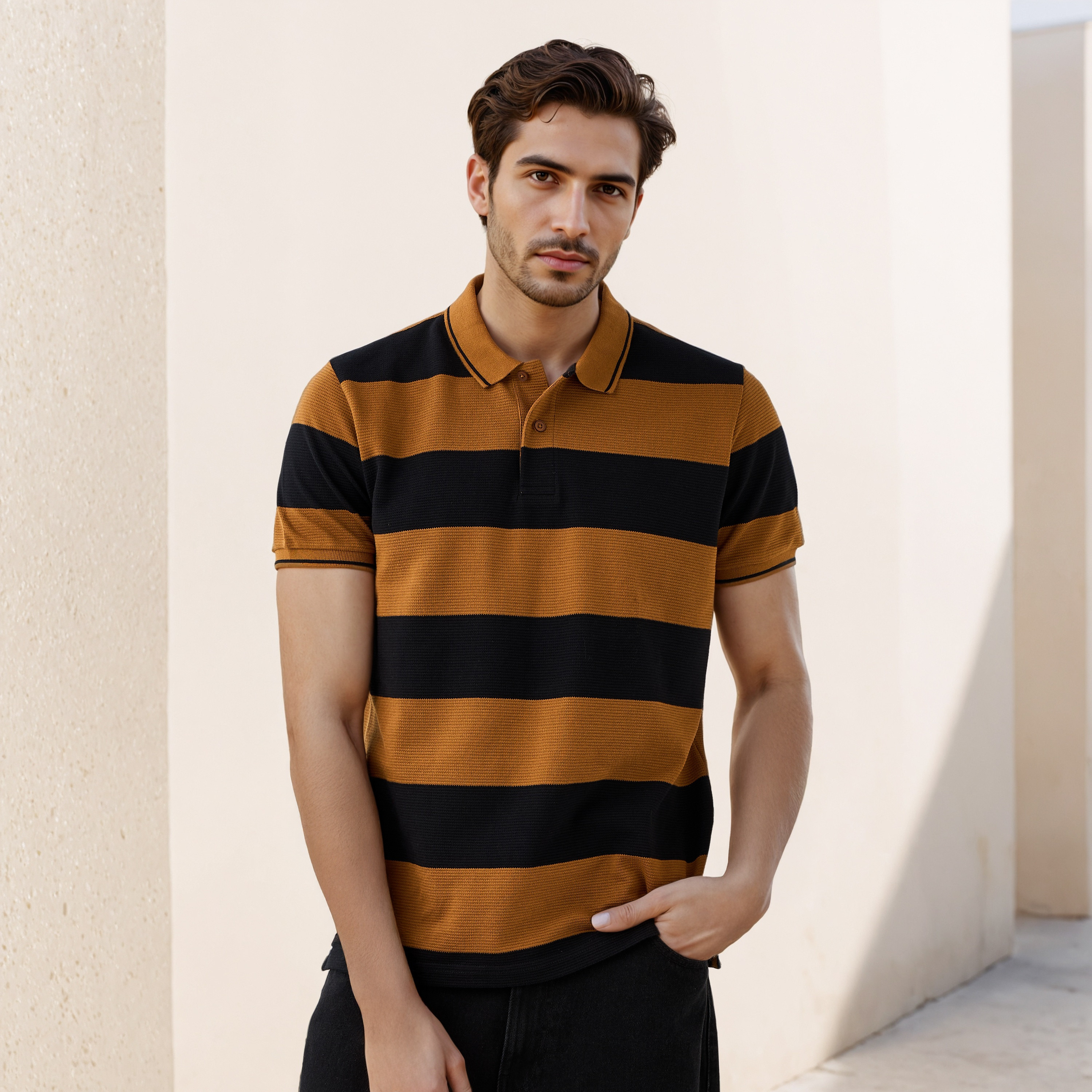 Striped Ottoman Polo T-shirt-men-clothing-tshirtsandpolos-polos-image-1