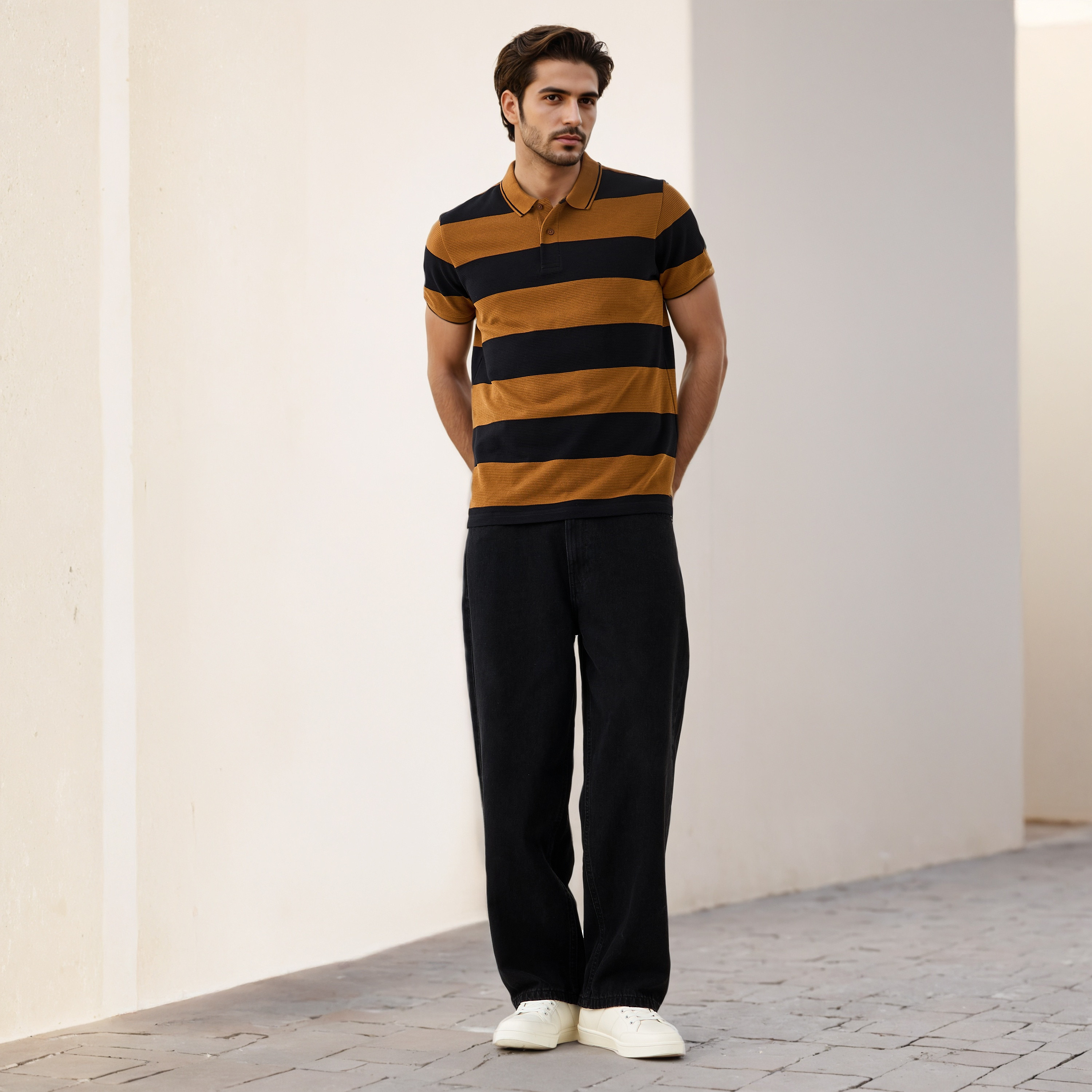 Striped Ottoman Polo T-shirt-men-clothing-tshirtsandpolos-polos-image-2