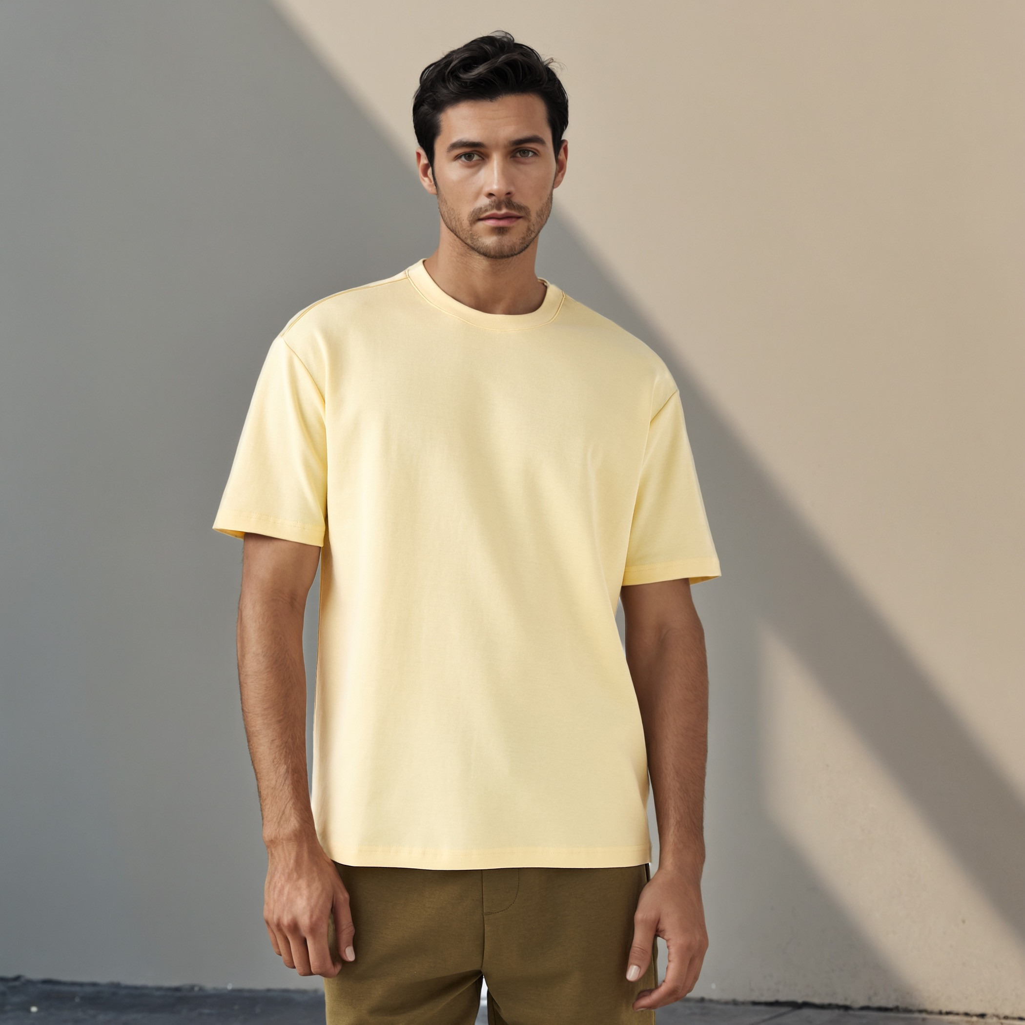 Relaxed Fit Drop Shoulder T-shirt-men-clothing-tshirtsandpolos-tshirts-image-1