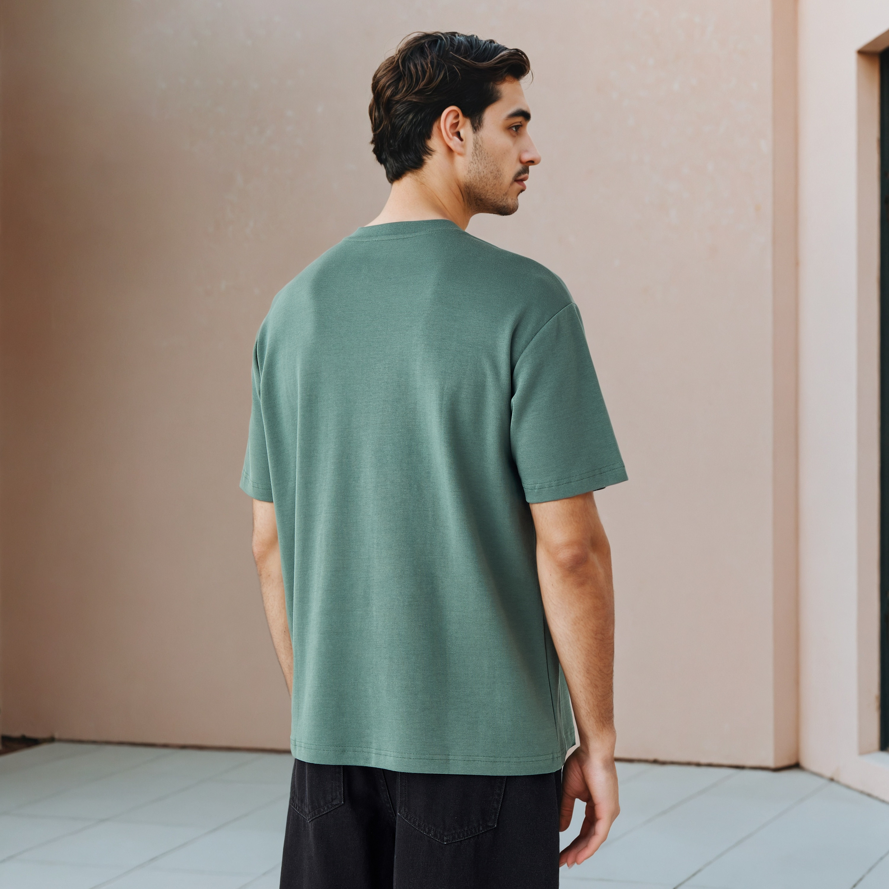 Relaxed Fit Drop Shoulder T-shirt-men-clothing-tshirtsandpolos-tshirts-image-3
