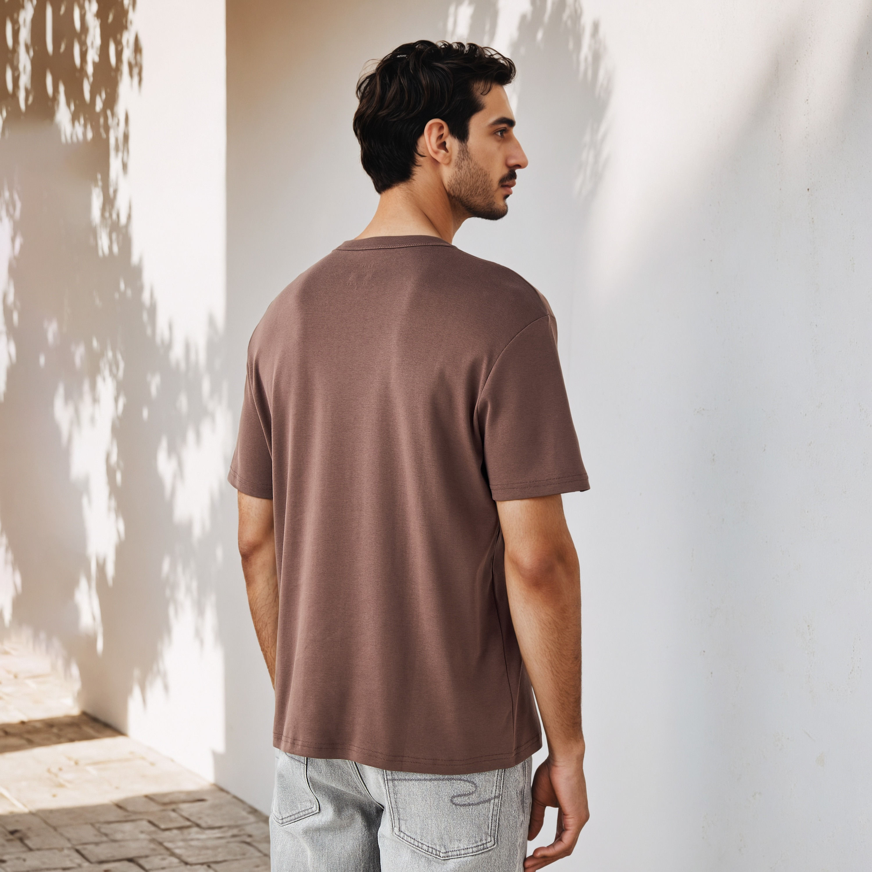 Relaxed Fit Crew Neck T-shirt-men-clothing-tshirtsandpolos-tshirts-image-3