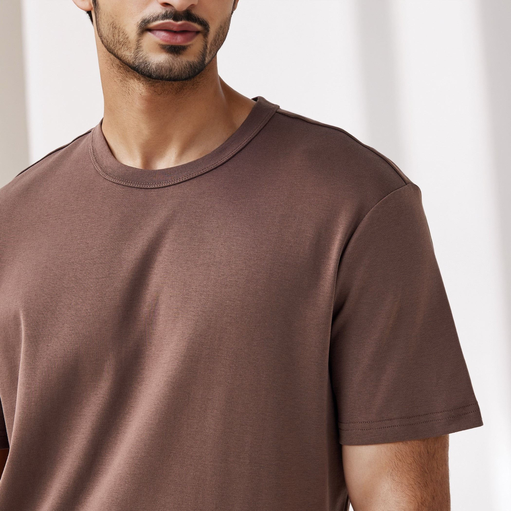 Relaxed Fit Crew Neck T-shirt-men-clothing-tshirtsandpolos-tshirts-image-4