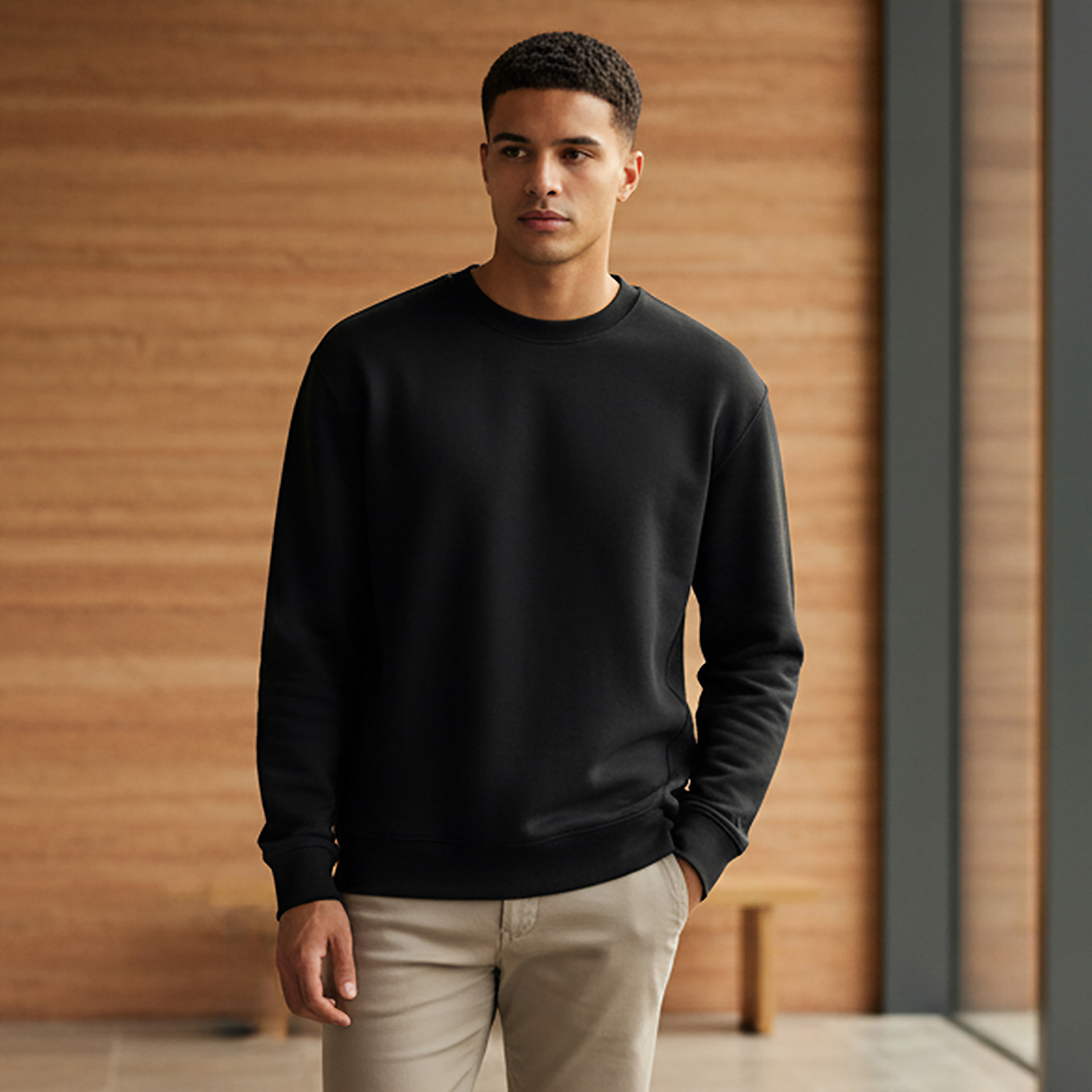 Men Regular Fit Soft Touch Sweatshirt-men-winterwear-hoodiesandsweatshirts-image-1