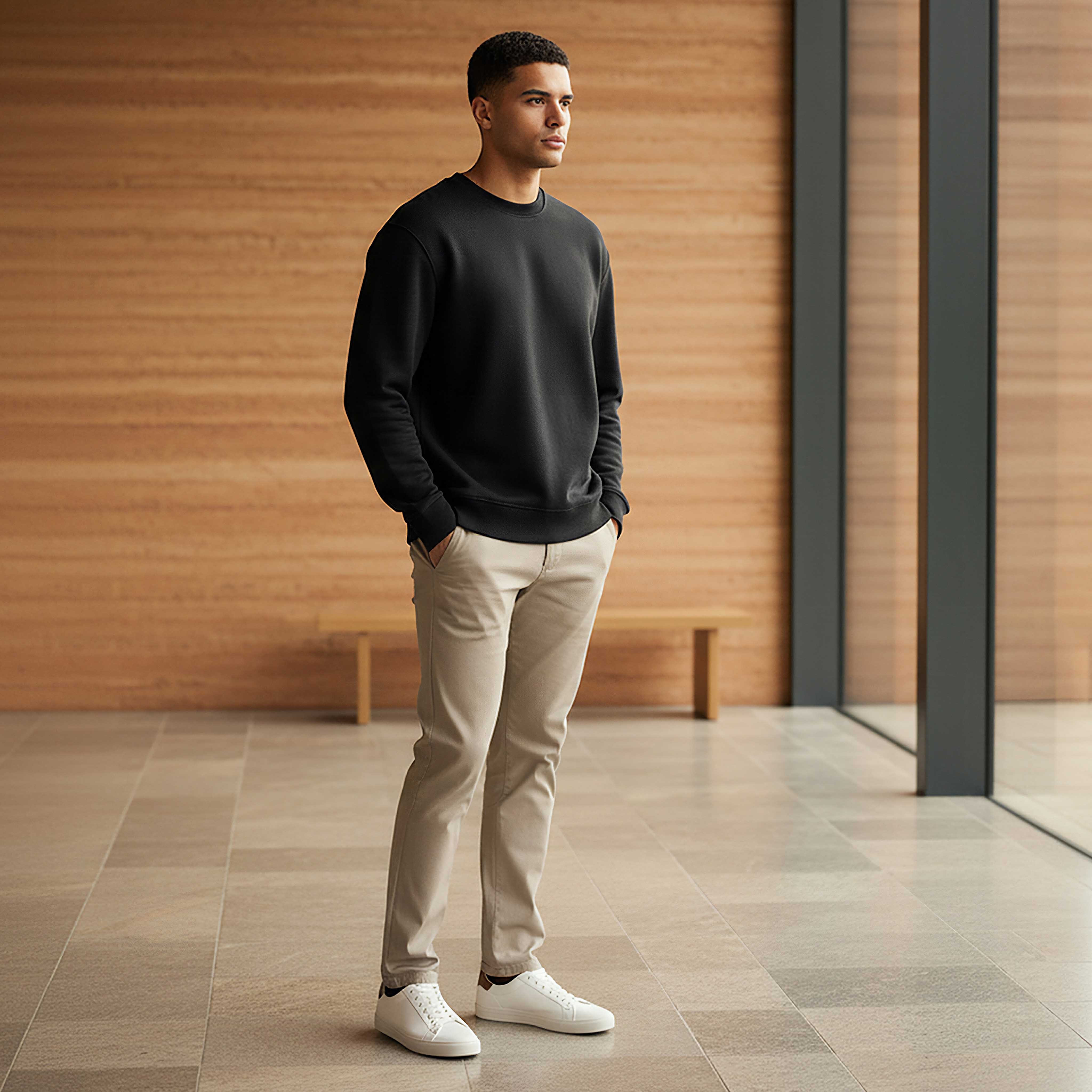 Men Regular Fit Soft Touch Sweatshirt-men-winterwear-hoodiesandsweatshirts-image-2