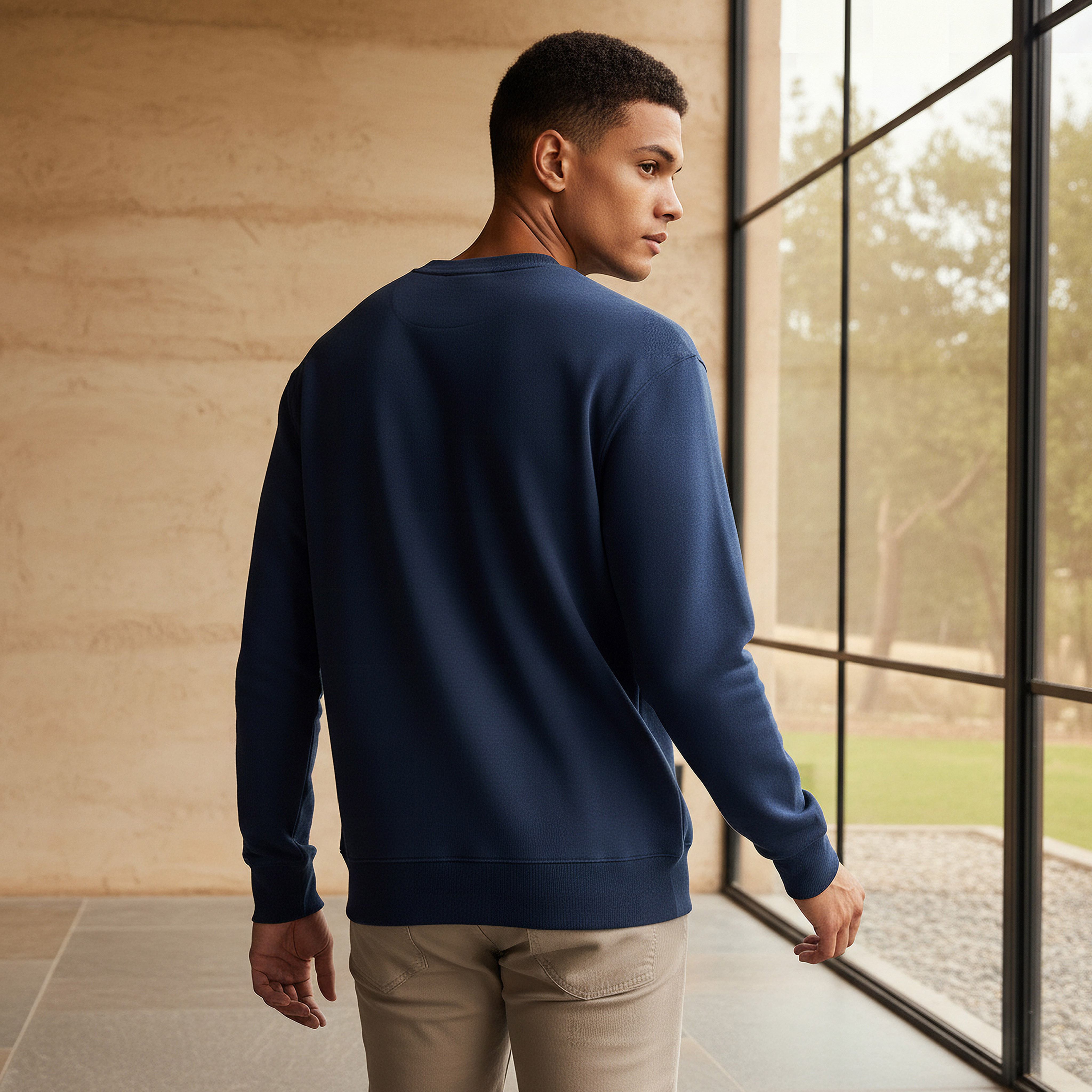 Men Regular Fit Soft Touch Sweatshirt-men-winterwear-hoodiesandsweatshirts-image-3