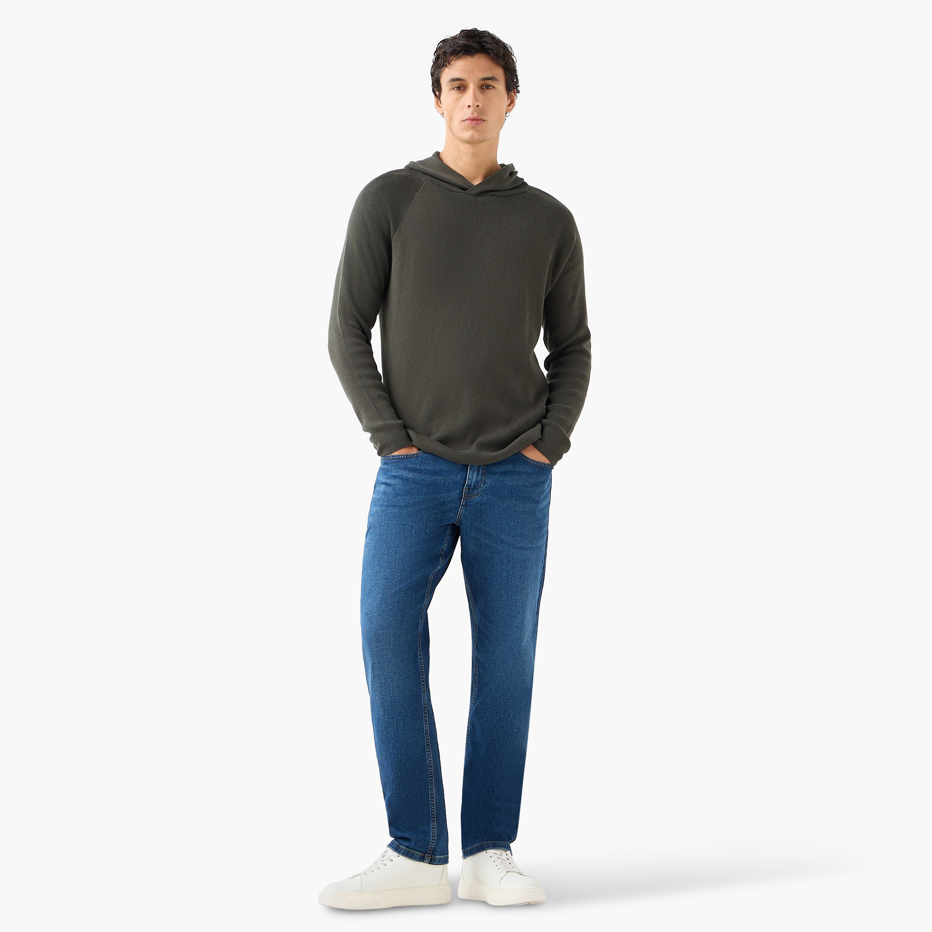 Men Hooded Neck Knitted Sweater-men-clothing-sweatersandpullovers-image-2