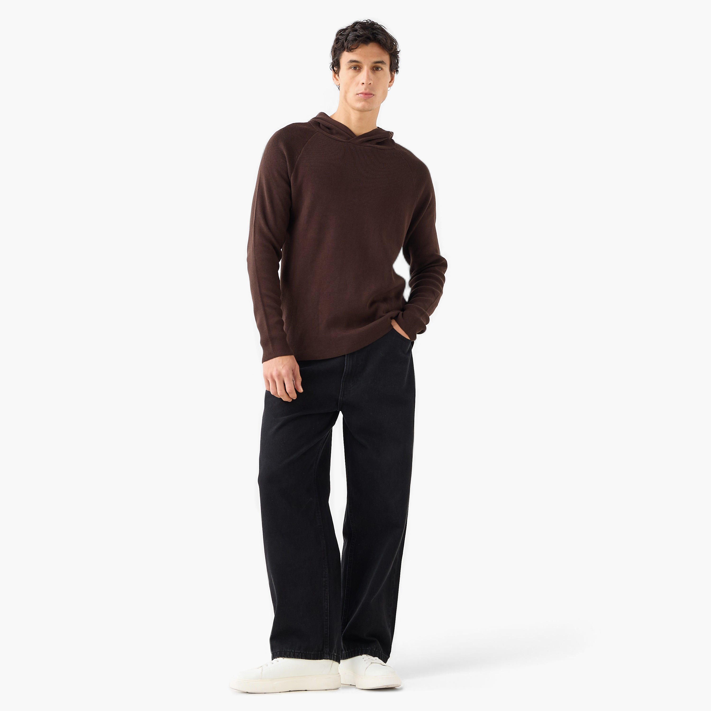 Men Hooded Neck Knitted Sweater-men-clothing-sweatersandpullovers-image-2