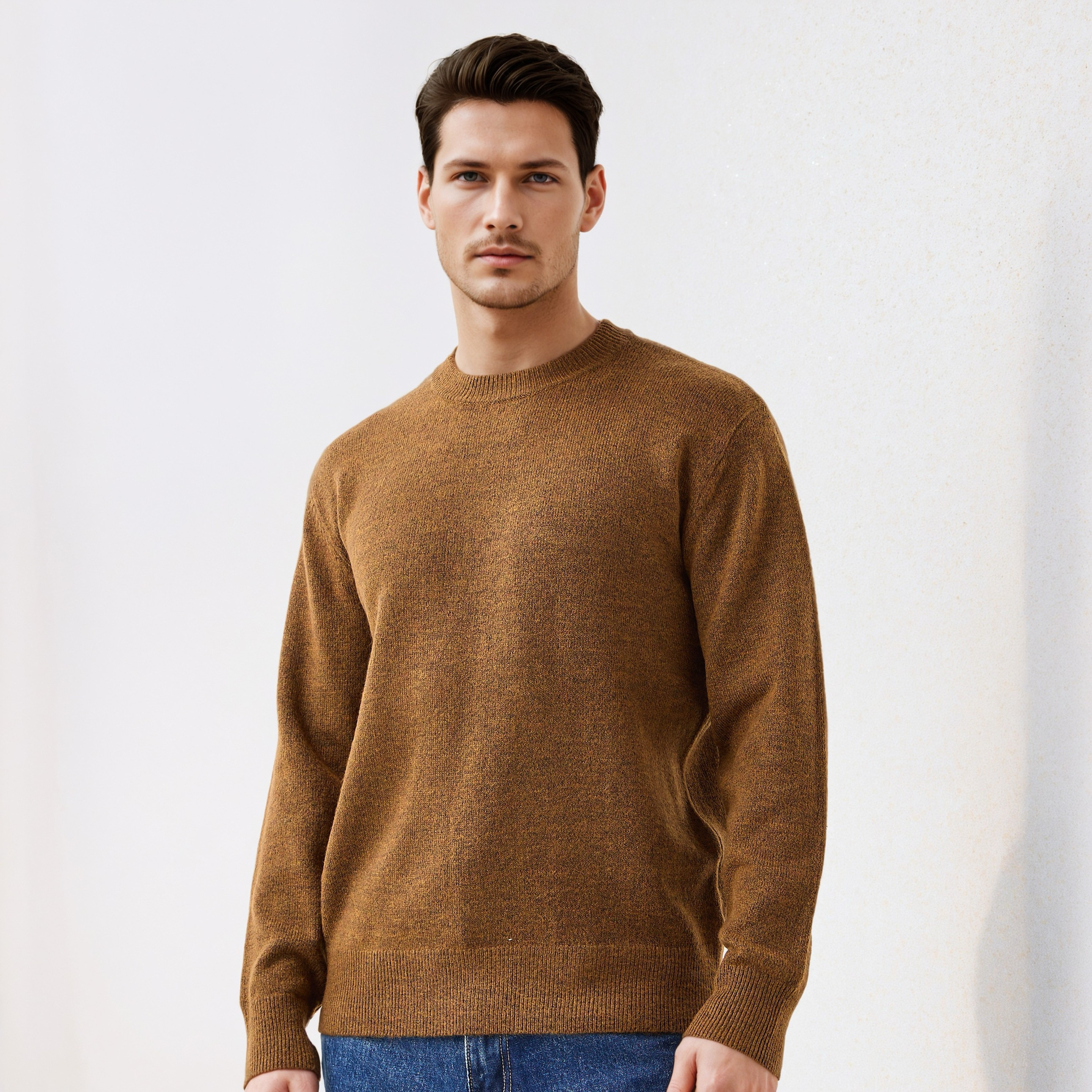 Textured Sweater with Crew Neck-men-clothing-sweatersandpullovers-image-6