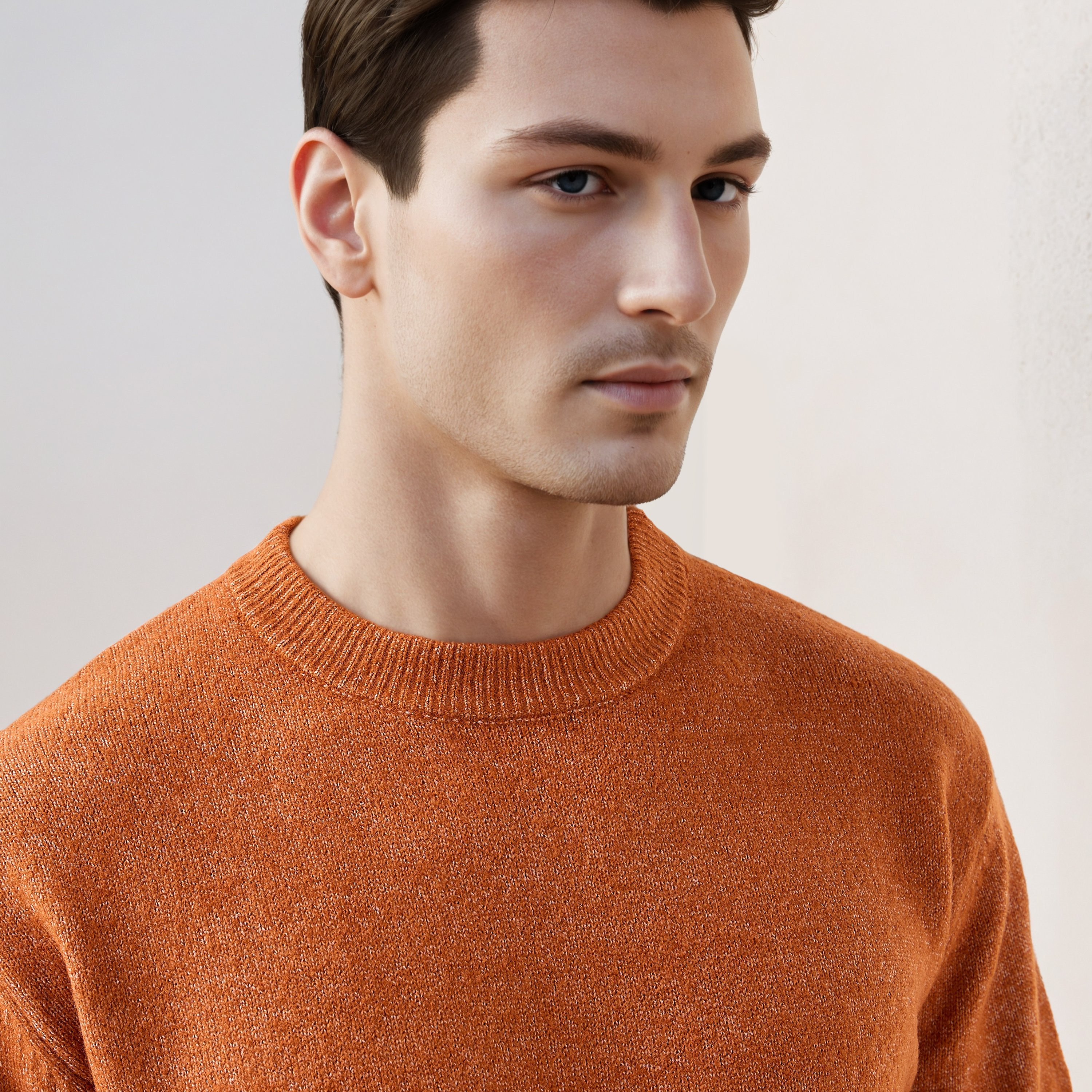 Textured Sweater with Crew Neck-men-clothing-sweatersandpullovers-image-17