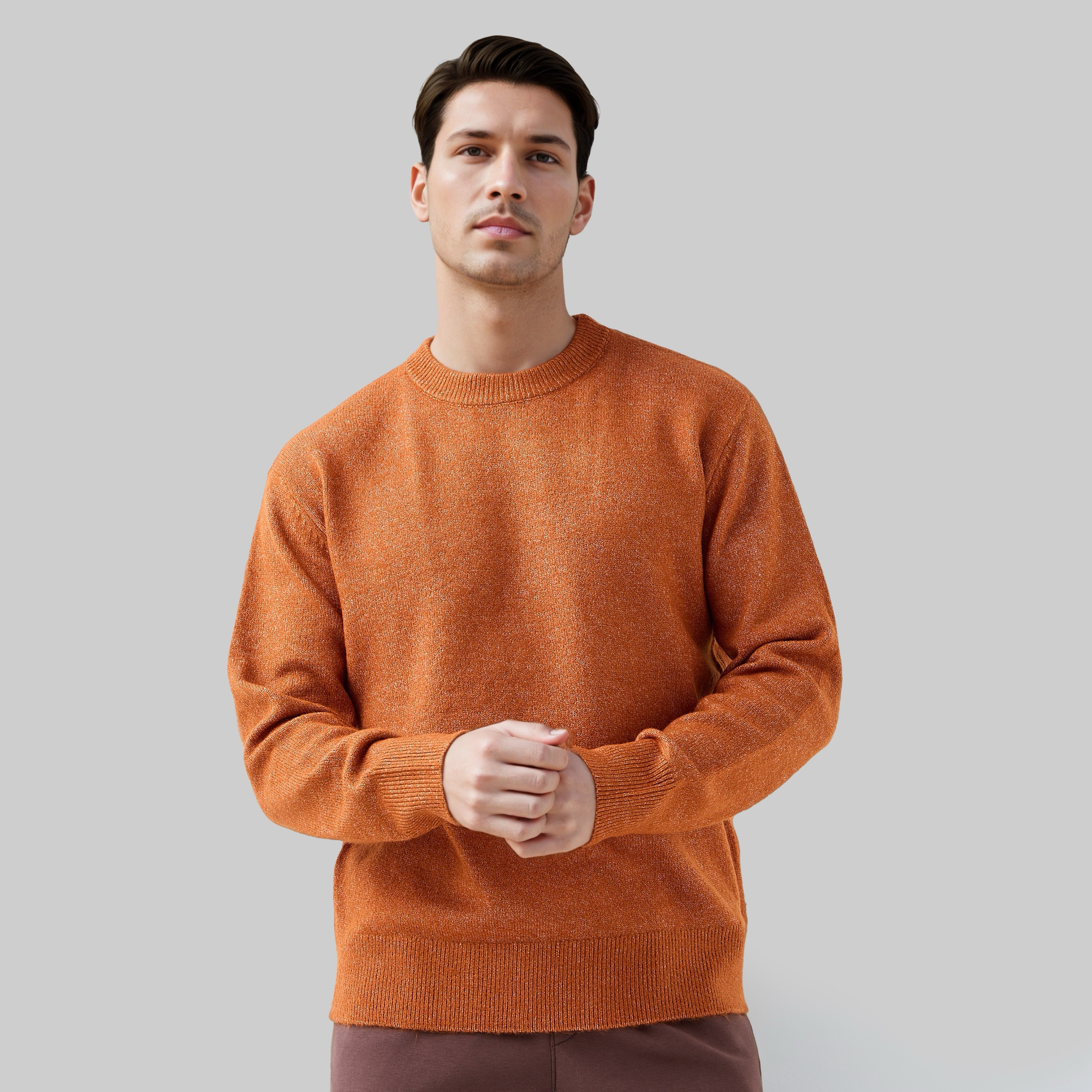 Textured Sweater with Crew Neck-men-clothing-sweatersandpullovers-image-18