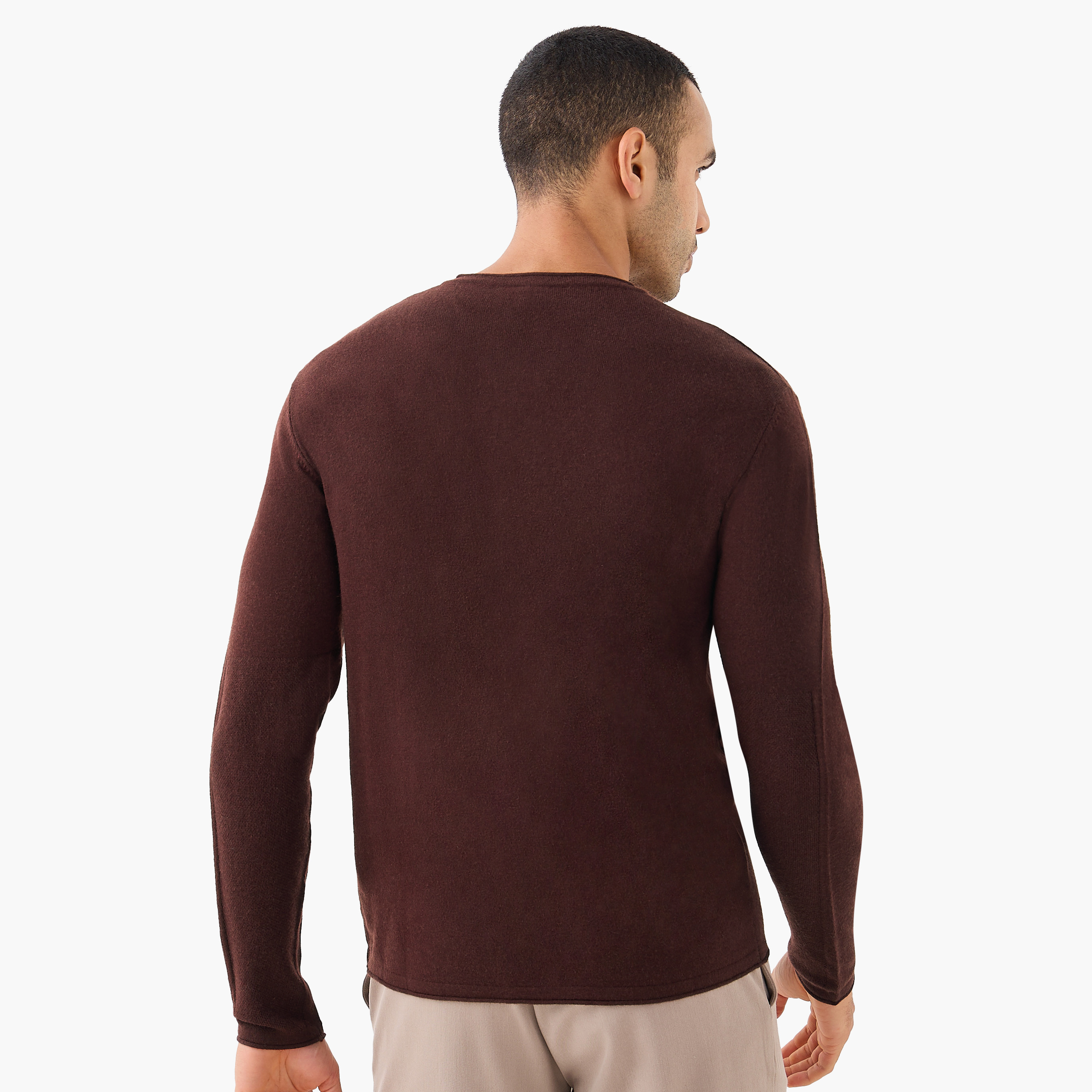 Henley Collar Sweater with Long Sleeves-men-clothing-sweatersandpullovers-image-3