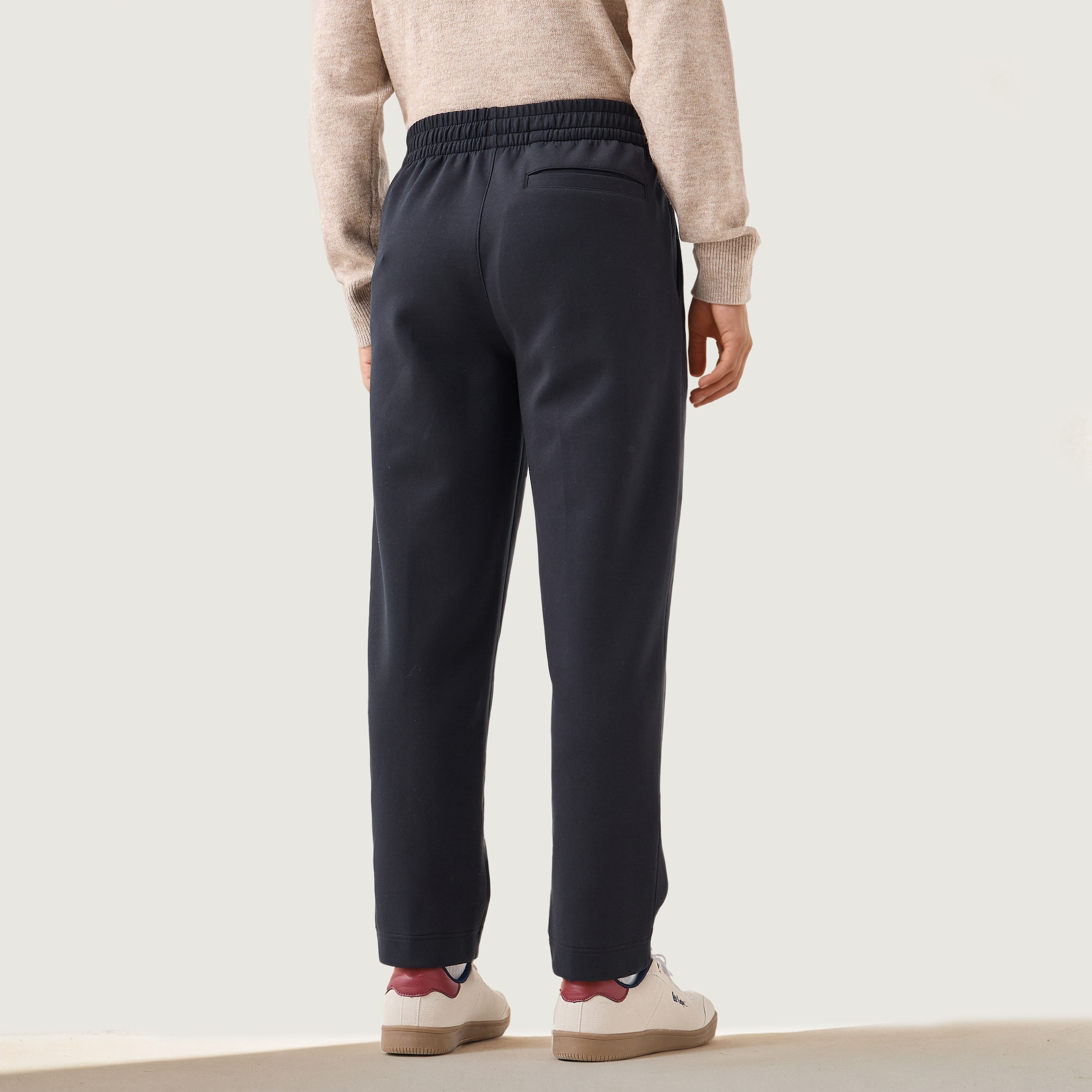 Men Regular Fit Joggers with Flexi Waist-men-clothing-bottoms-joggers-image-3