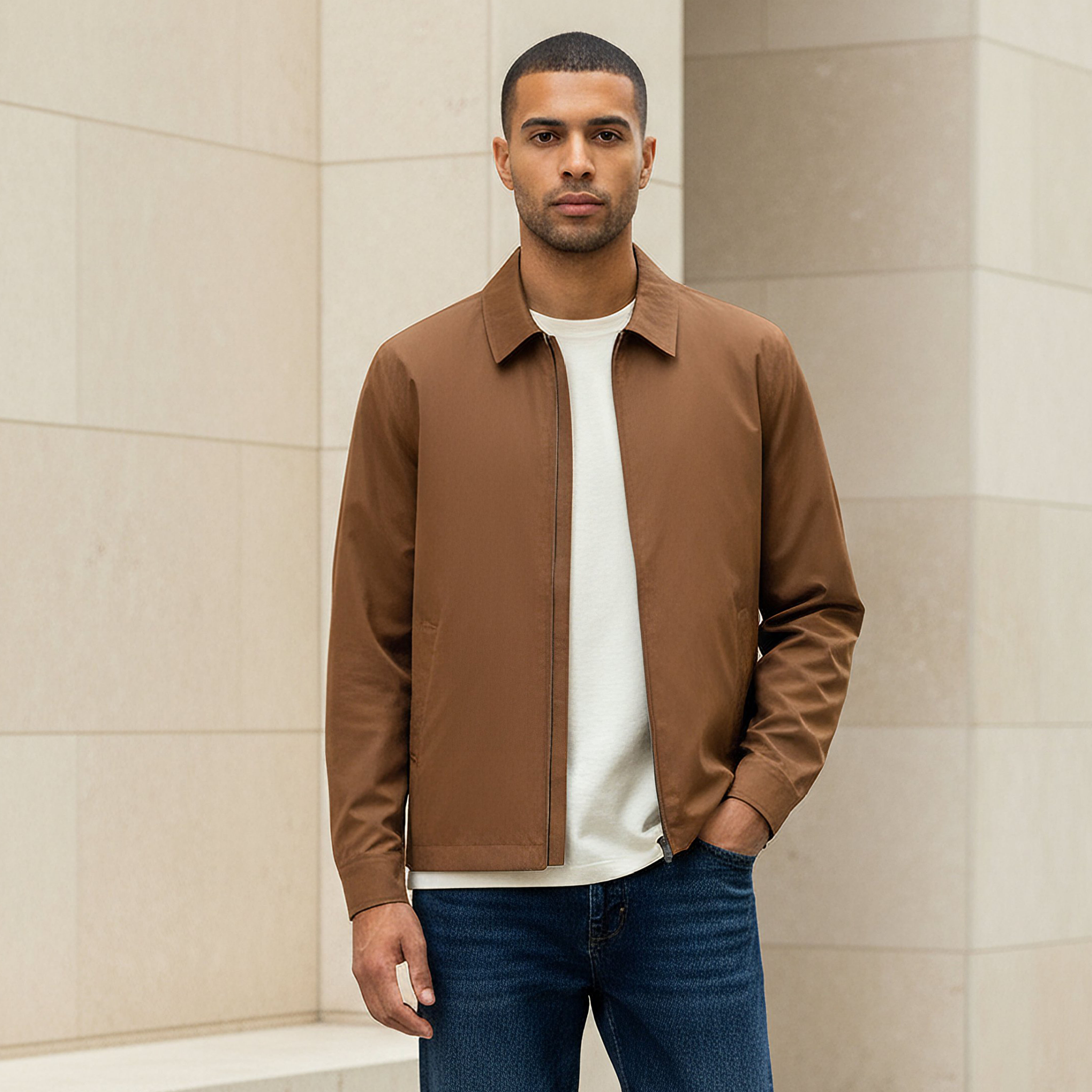 Men Regular Fit Collared Jacket-men-clothing-jacketsandblazers-jackets-image-1