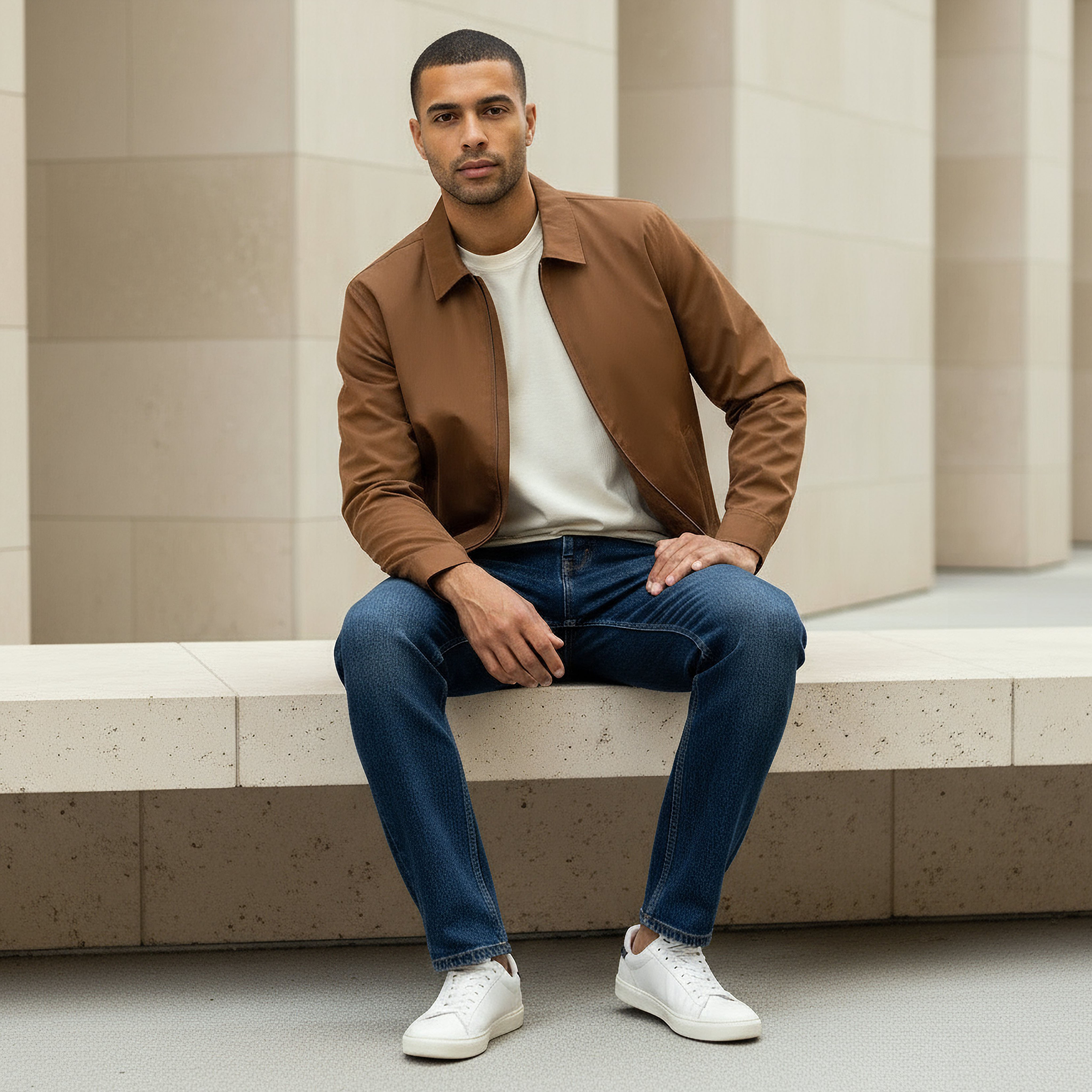 Men Regular Fit Collared Jacket-men-clothing-jacketsandblazers-jackets-image-2