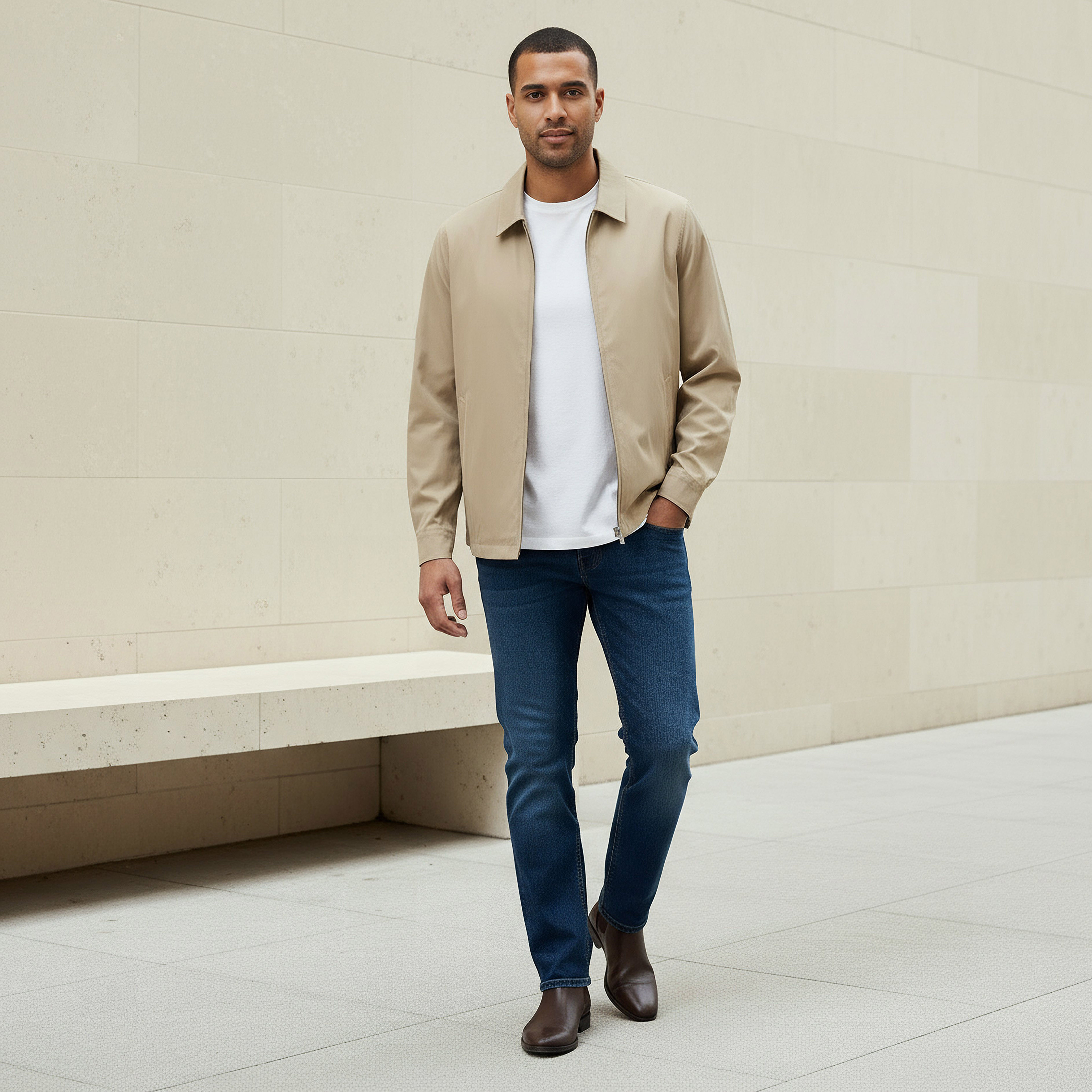 Men Regular Fit Collared Jacket-men-clothing-jacketsandblazers-jackets-image-2