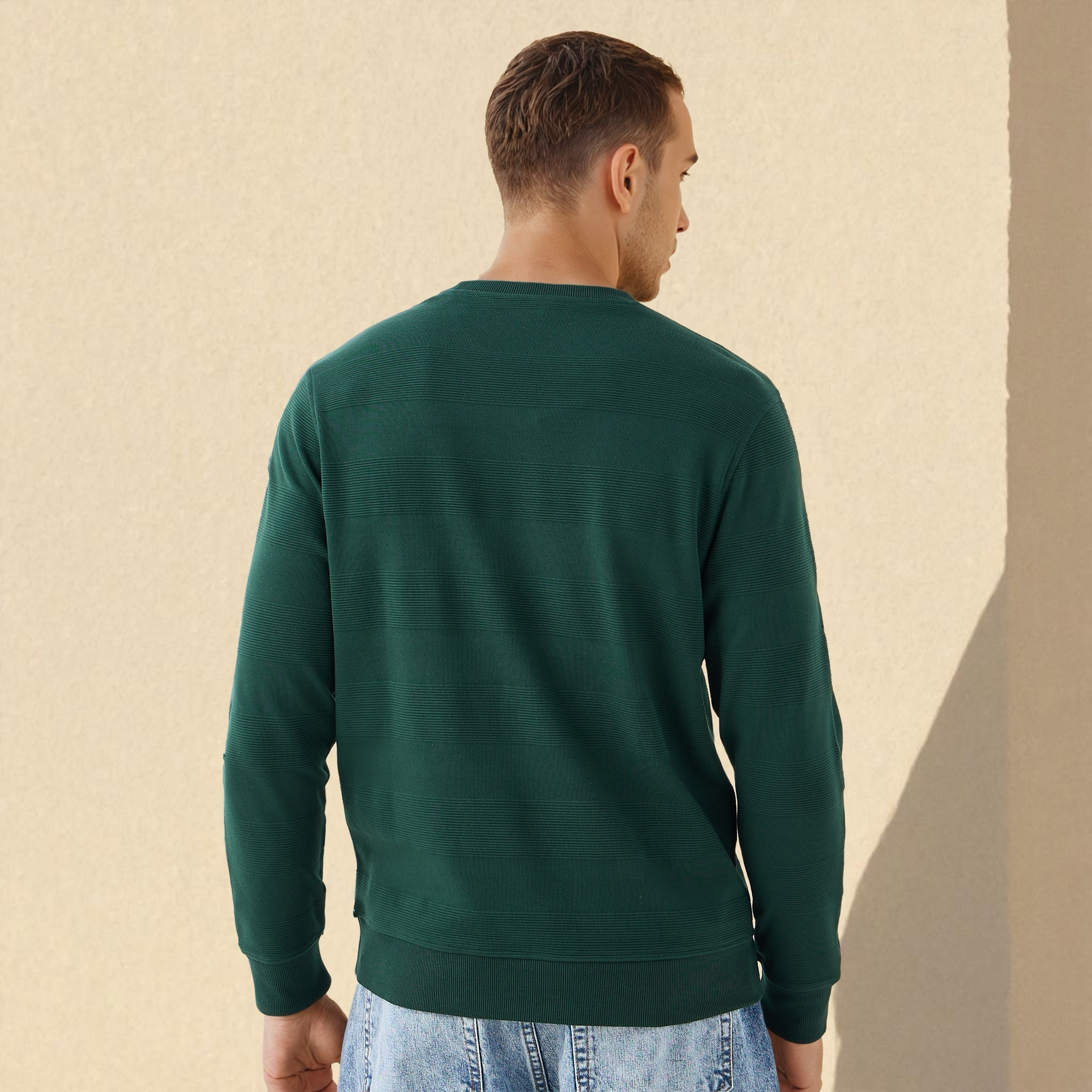 Ottoman Textured Sweatshirt-men-winterwear-hoodiesandsweatshirts-image-4