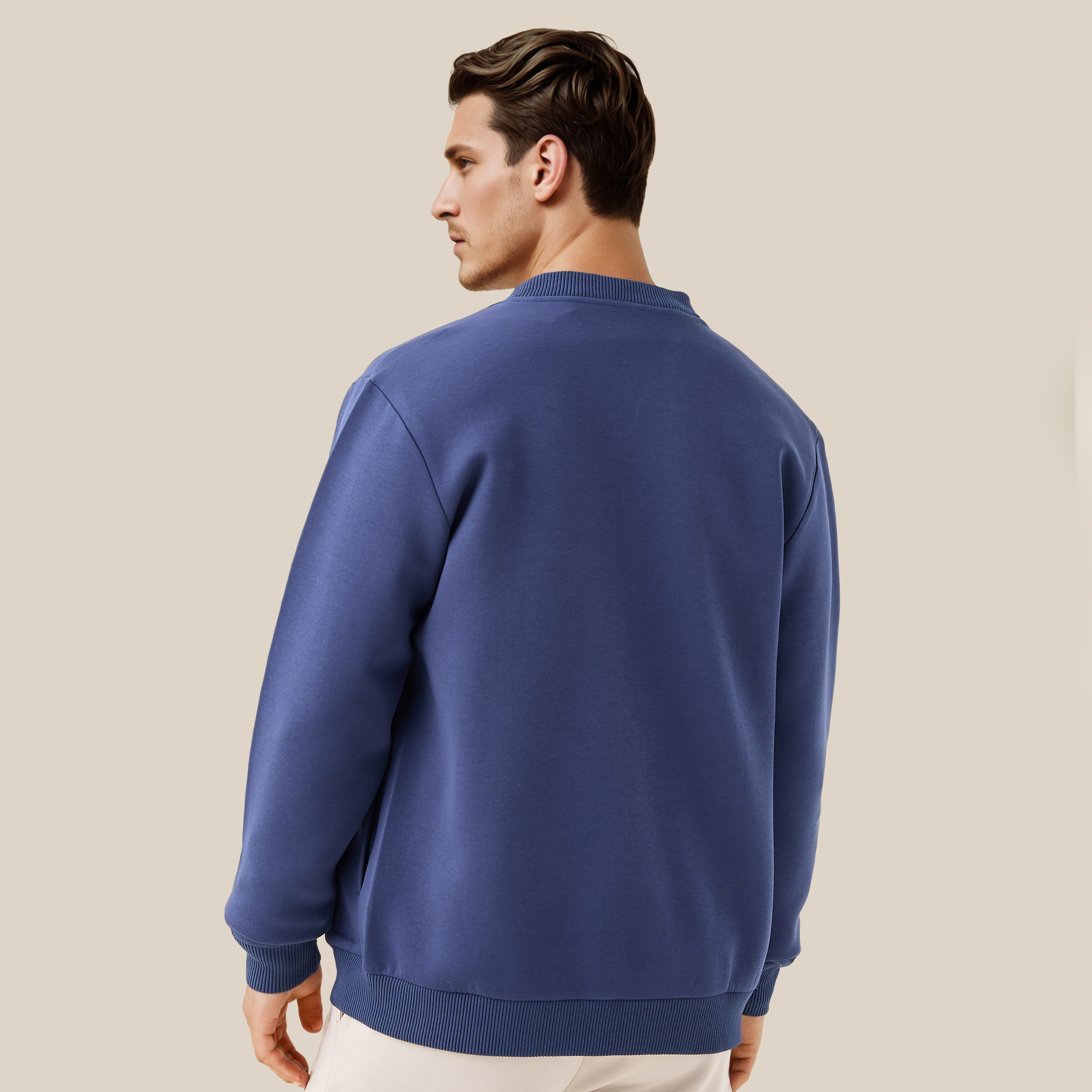 Men Regular Fit Bomber Jacket-men-clothing-jacketsandblazers-jackets-image-4