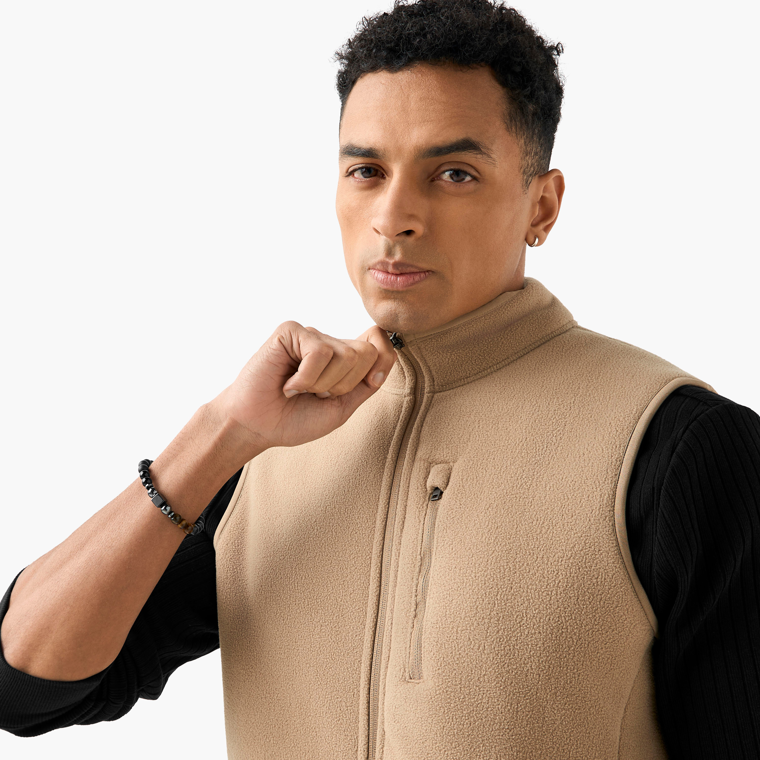 Men Regular Fit High Neck Sleeveless Jacket-men-clothing-jacketsandblazers-jackets-image-5