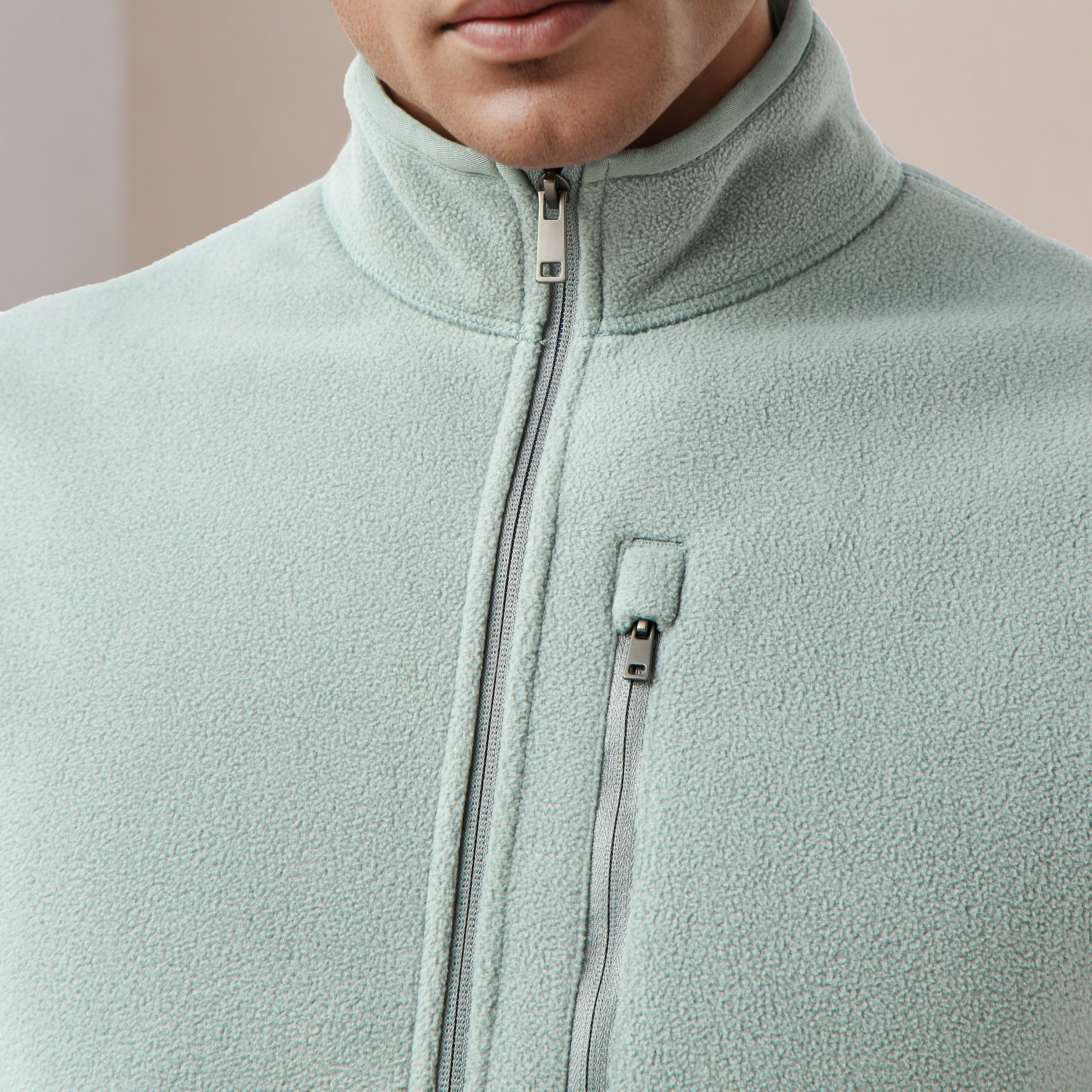Men Regular Fit High Neck Sleeveless Jacket-men-clothing-jacketsandblazers-jackets-image-4