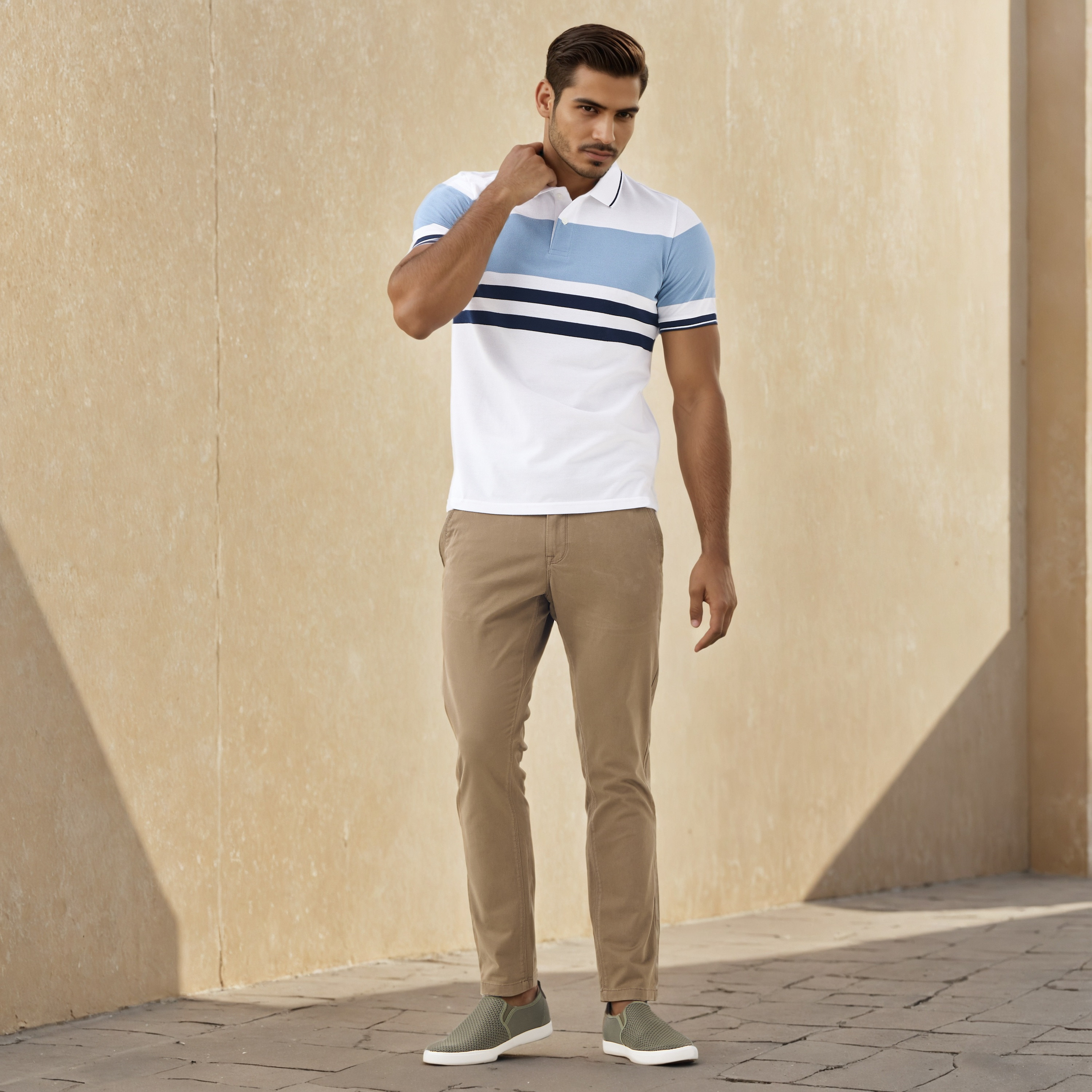 Striped Pique Polo T-shirt-men-clothing-tshirtsandpolos-polos-image-2