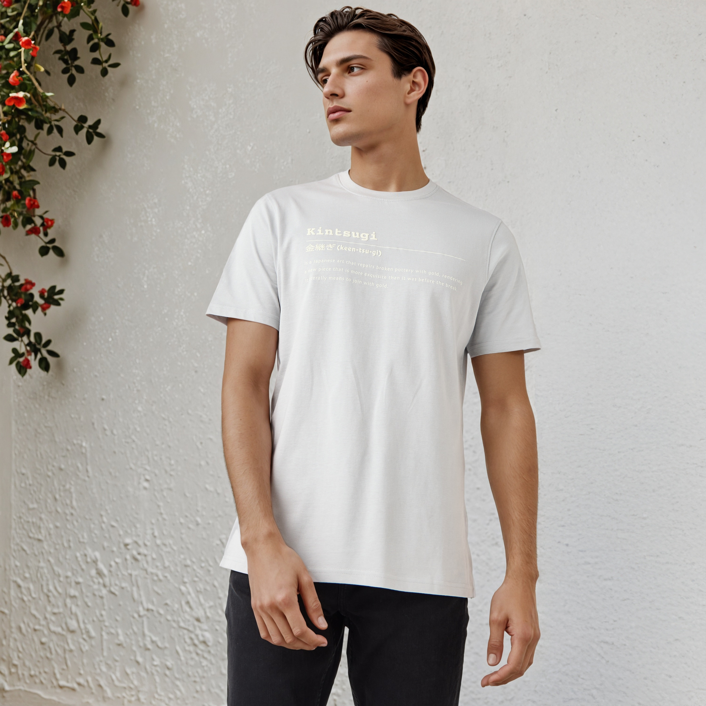 Typographic Print Crew Neck T-shirt-men-clothing-tshirtsandpolos-tshirts-image-1