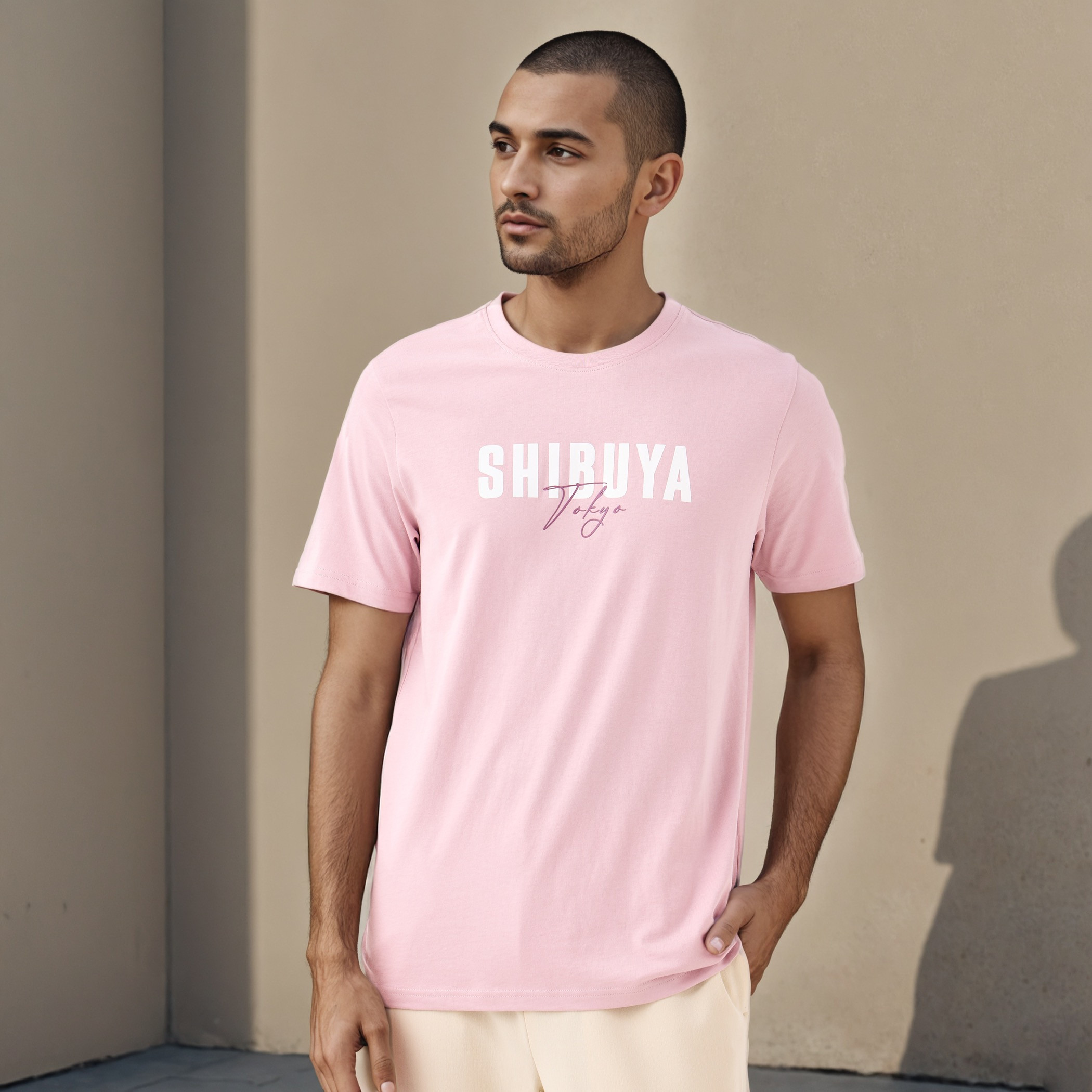 Typographic Print T-shirt-men-clothing-tshirtsandpolos-tshirts-image-1