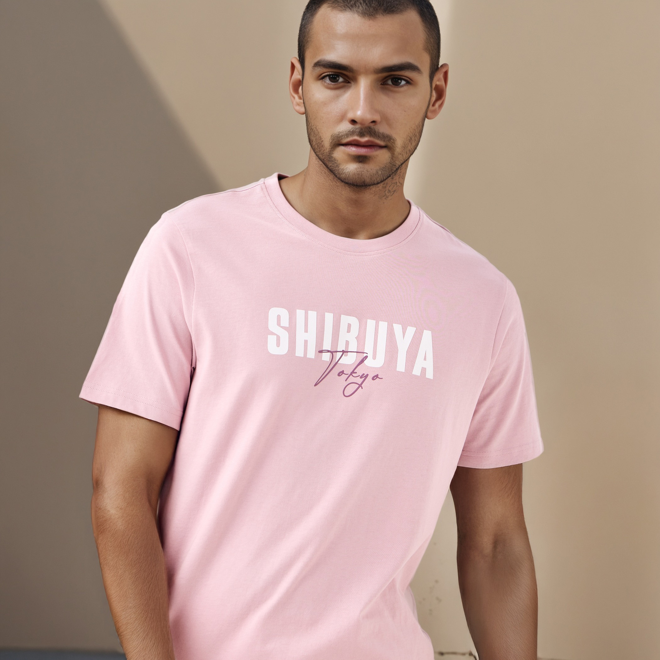 Typographic Print T-shirt-men-clothing-tshirtsandpolos-tshirts-image-4