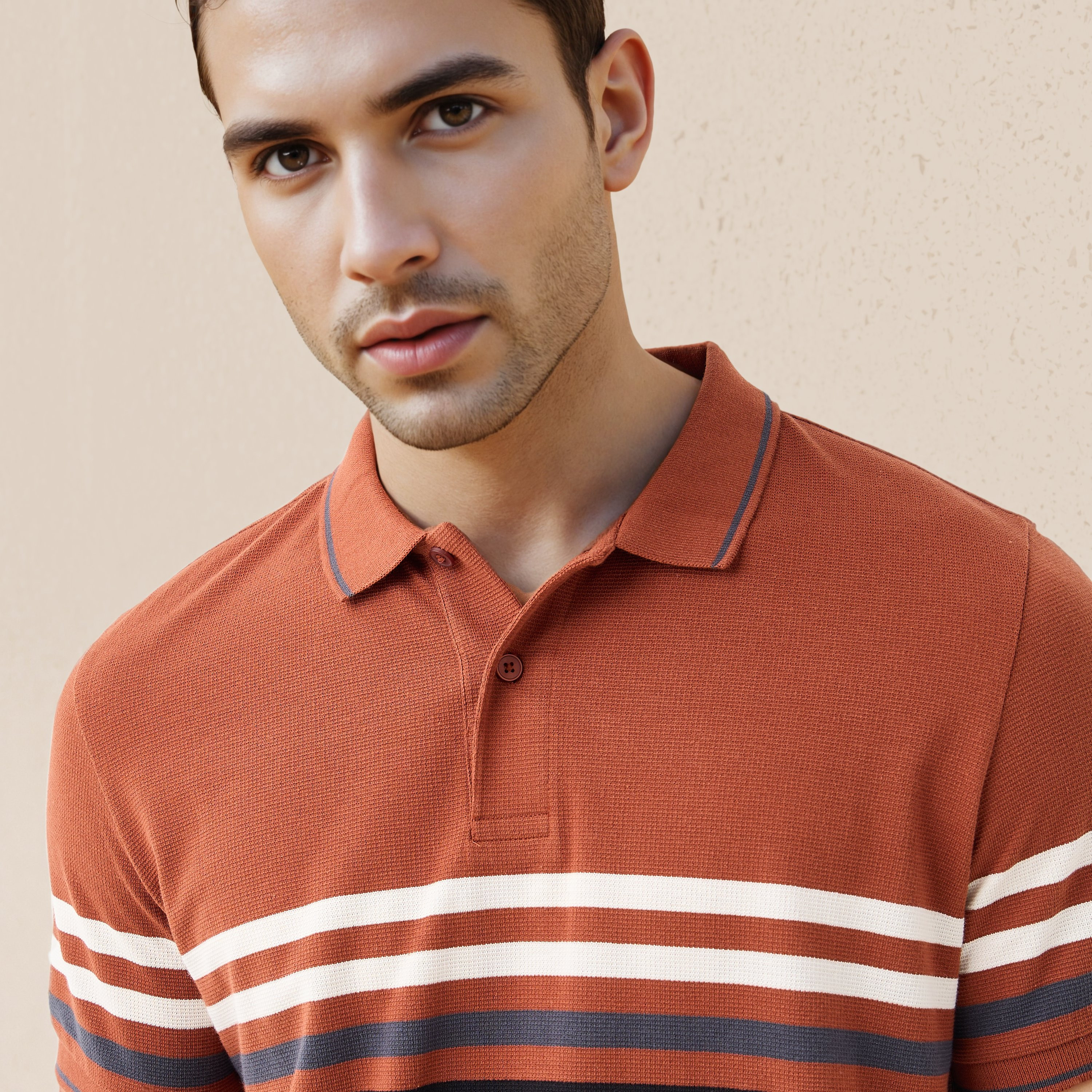 تيشيرت بولو بيكيه مقلم-men-clothing-tshirtsandpolos-polos-image-4