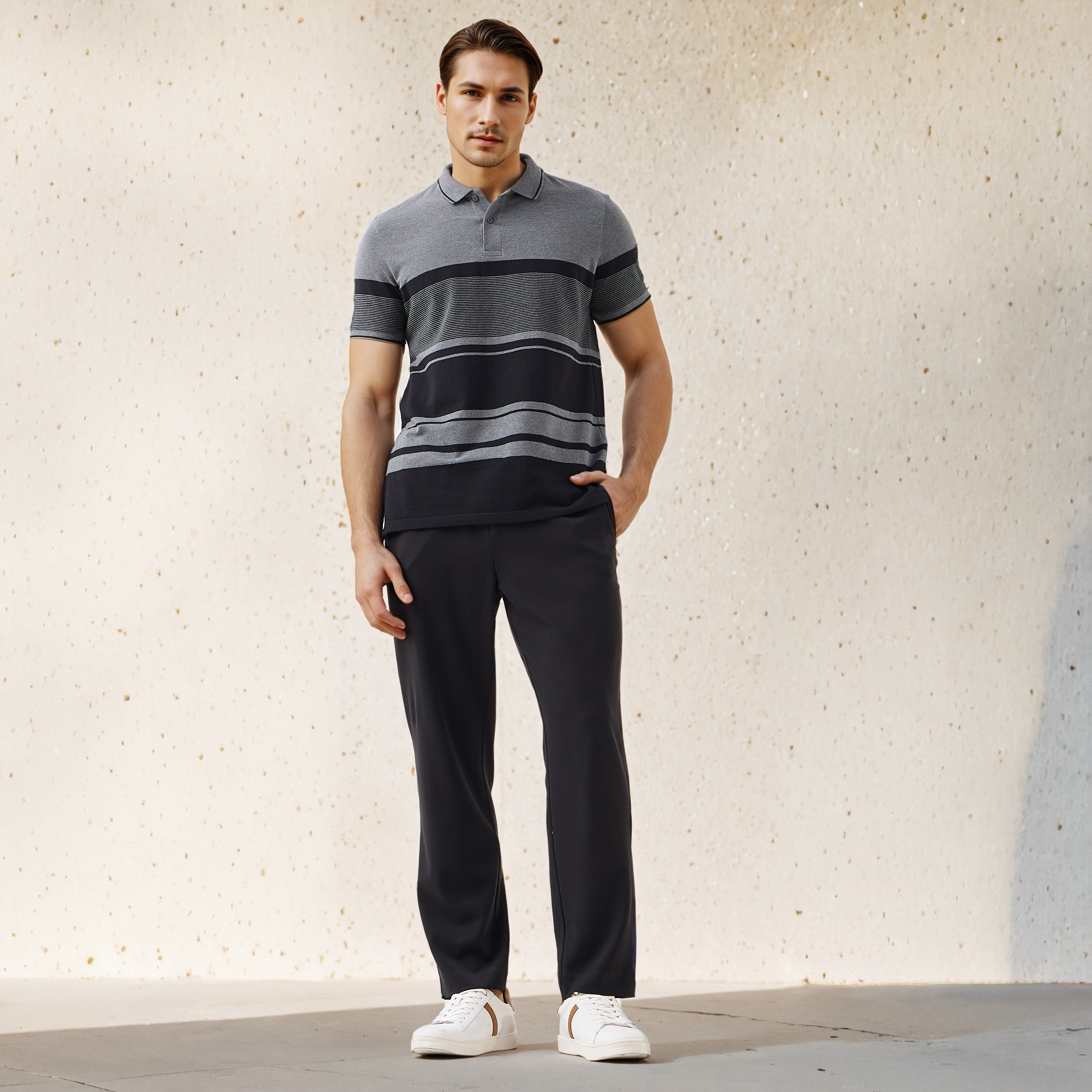 Striped Pique Polo T-shirt-men-clothing-tshirtsandpolos-polos-image-2